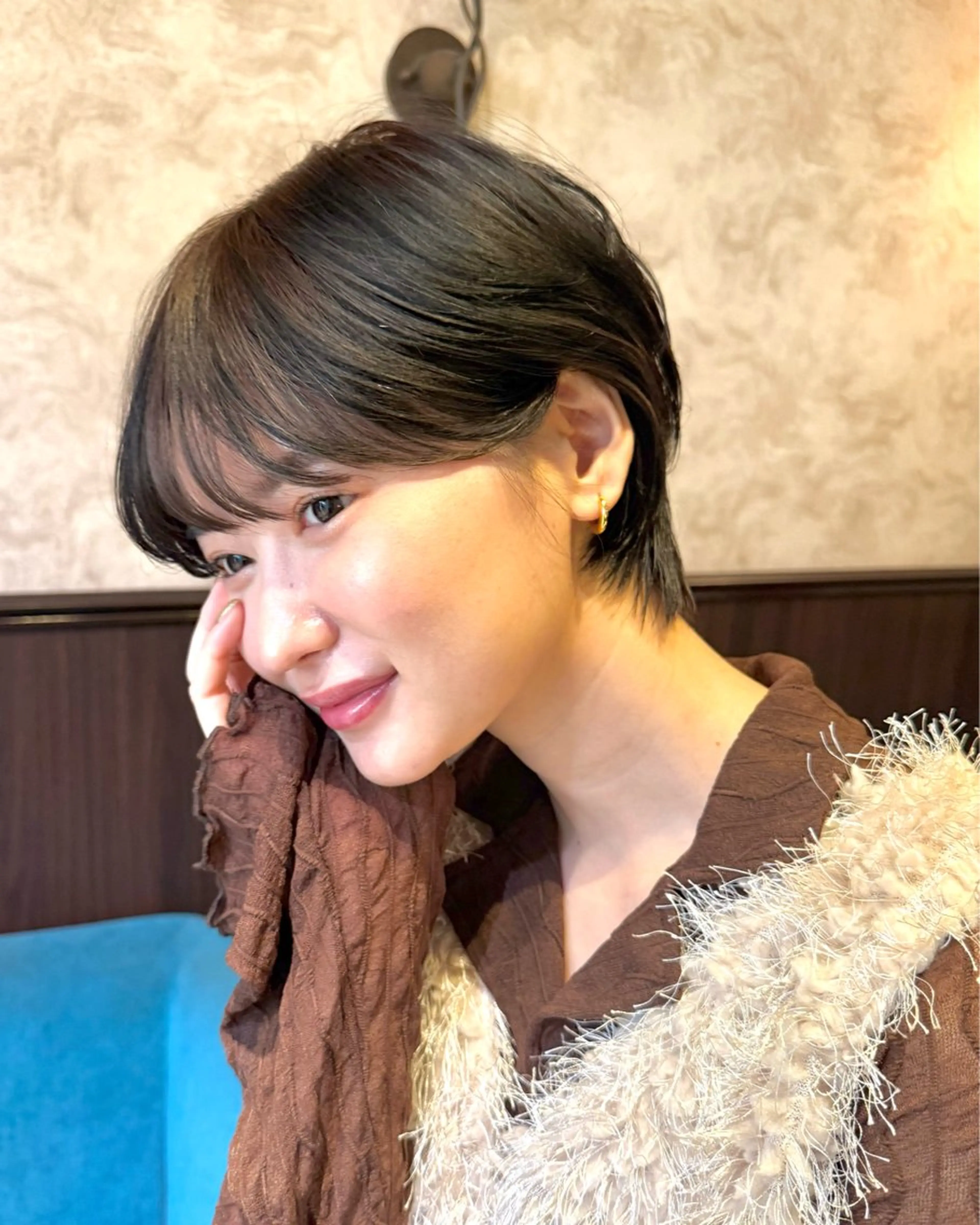 ショート カット ヘアカラー トリートメント 大人美人ショート 杉浦主馬のヘアスタイル