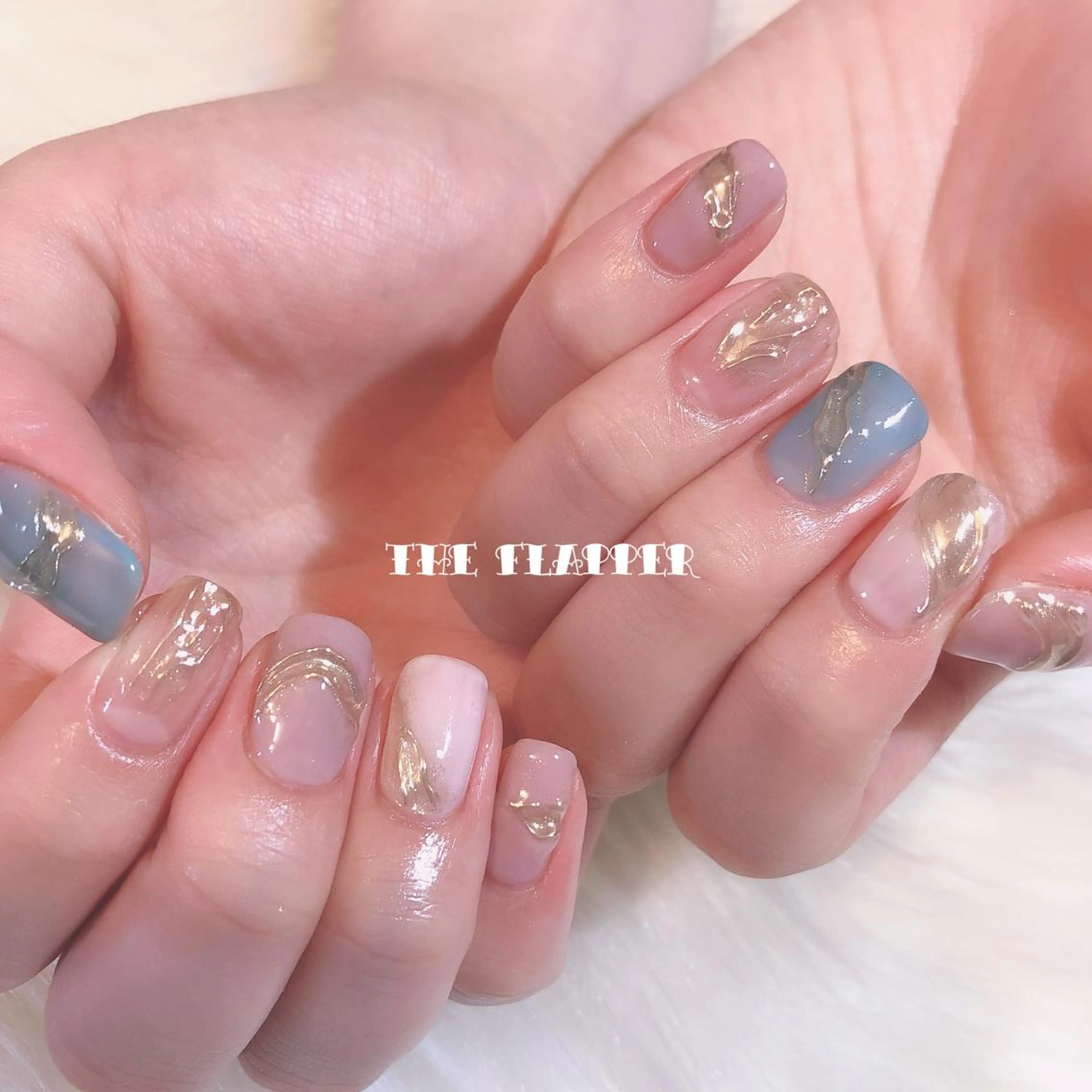 ネイル 持ち込み THE FLAPPERのネイルデザイン