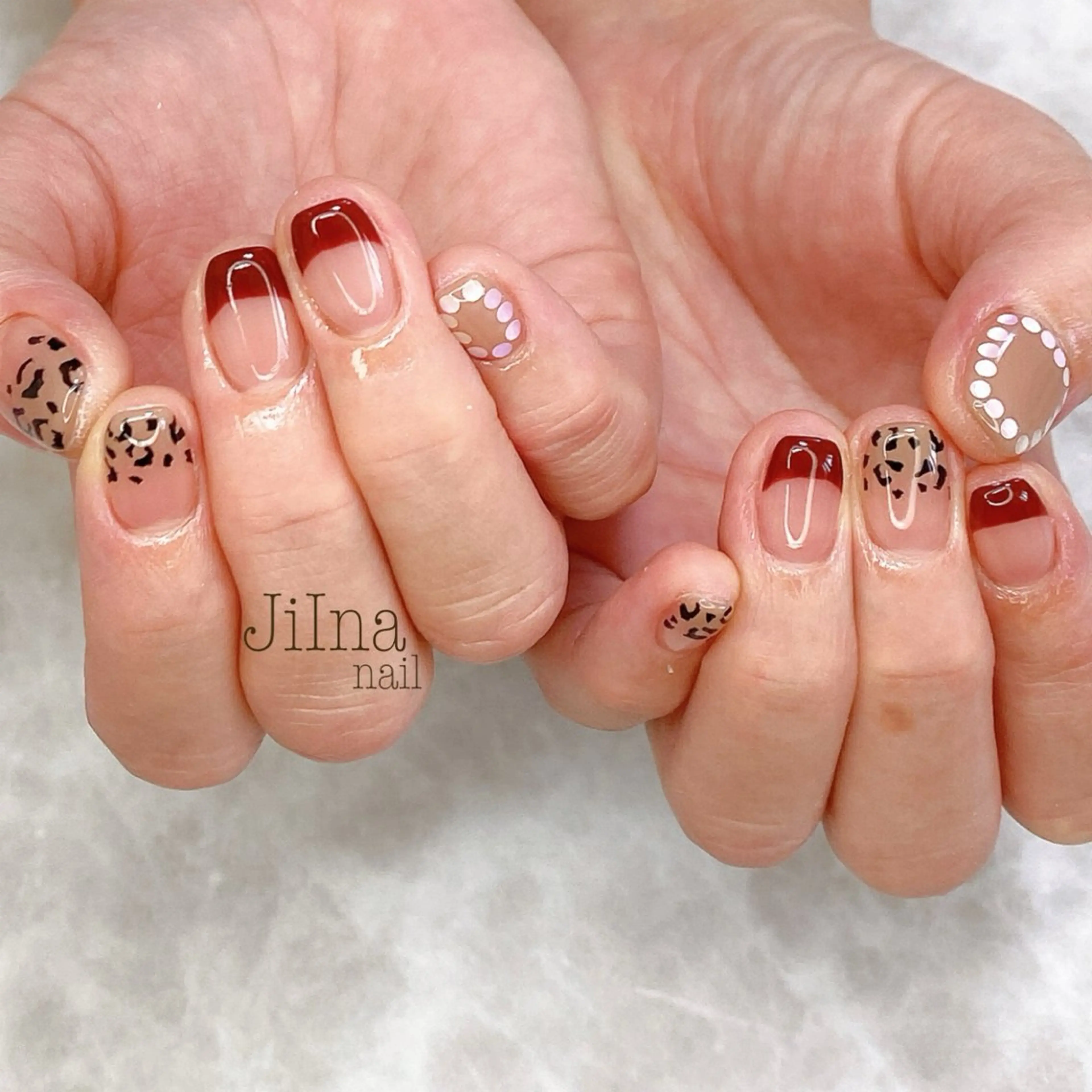 ネイル 持ち込み JiIna nailのネイルデザイン
