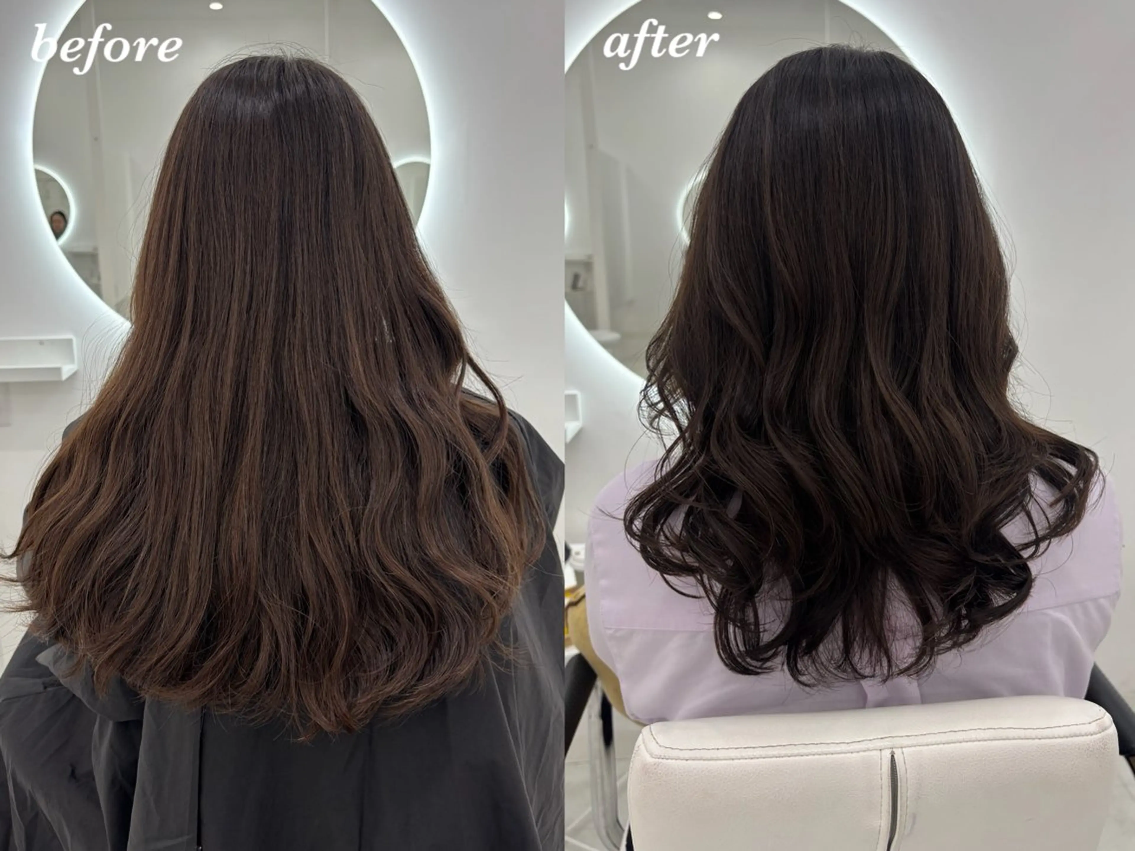 セミロング パーマ カット パーマ 【aini天王寺】 𝐚𝐢𝐫𝐢✂︎のヘアスタイル