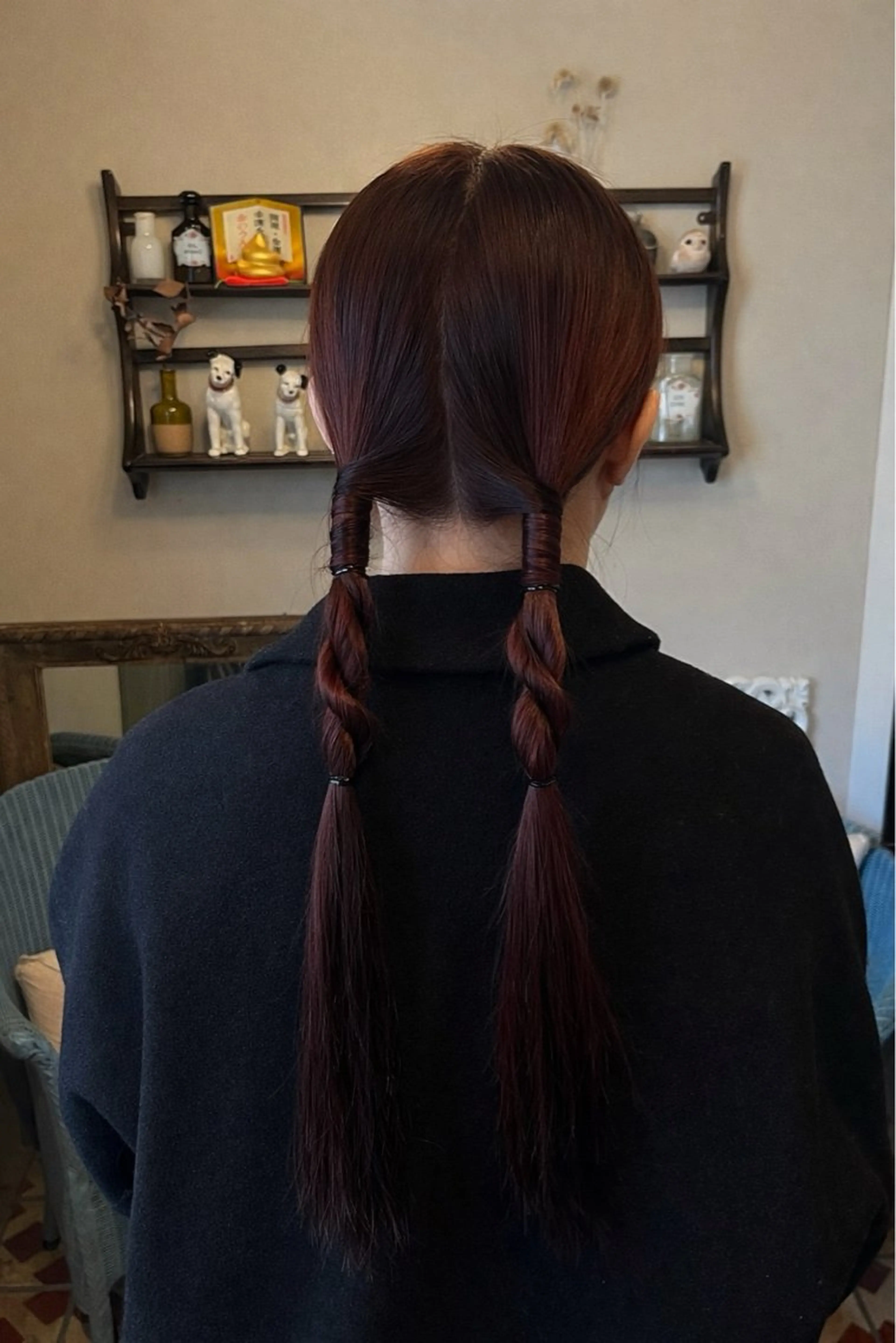 ロング カット 甲斐 真桜のヘアスタイル