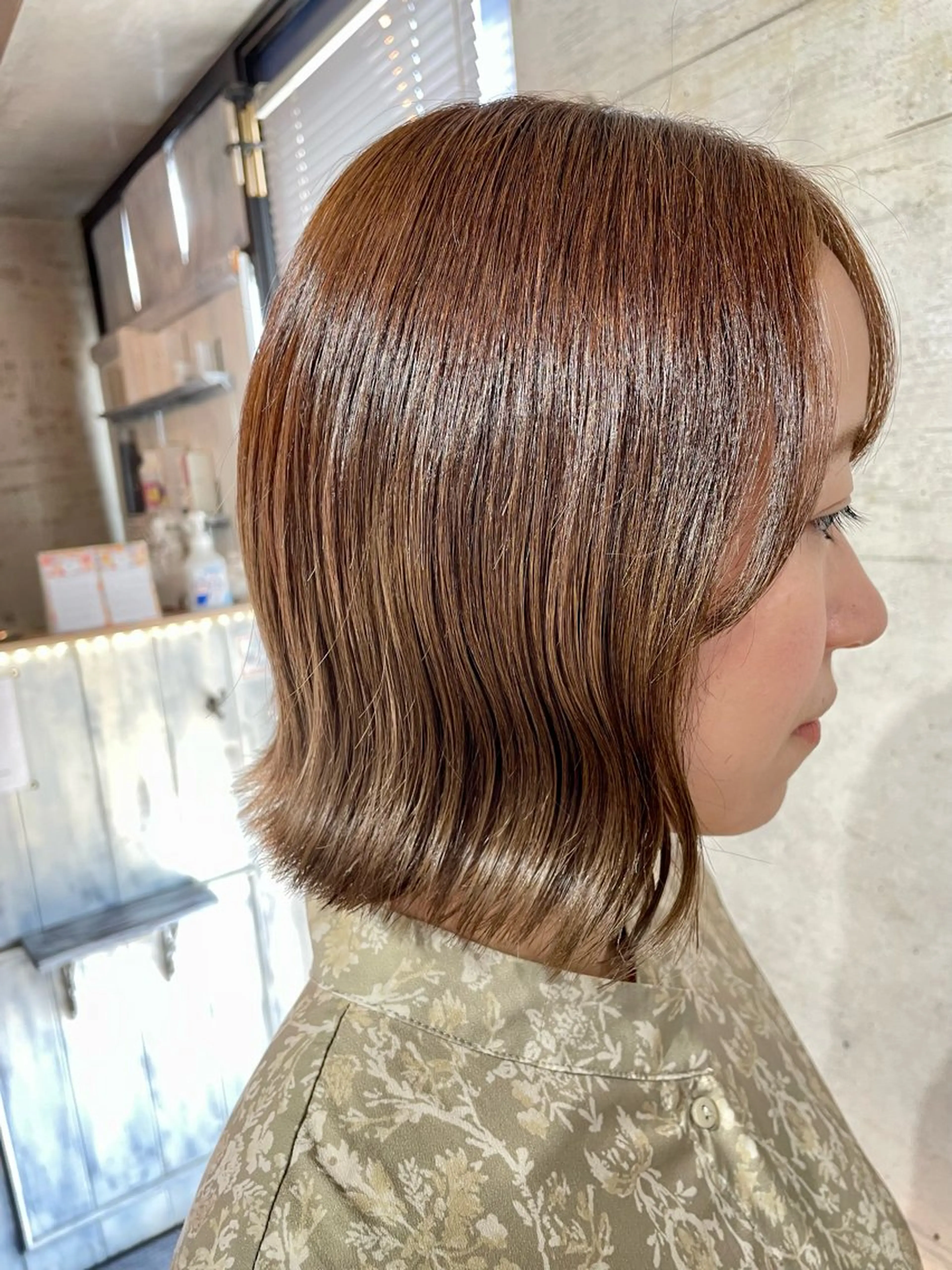 ミディアム カラー 坂本 勇将のヘアスタイル