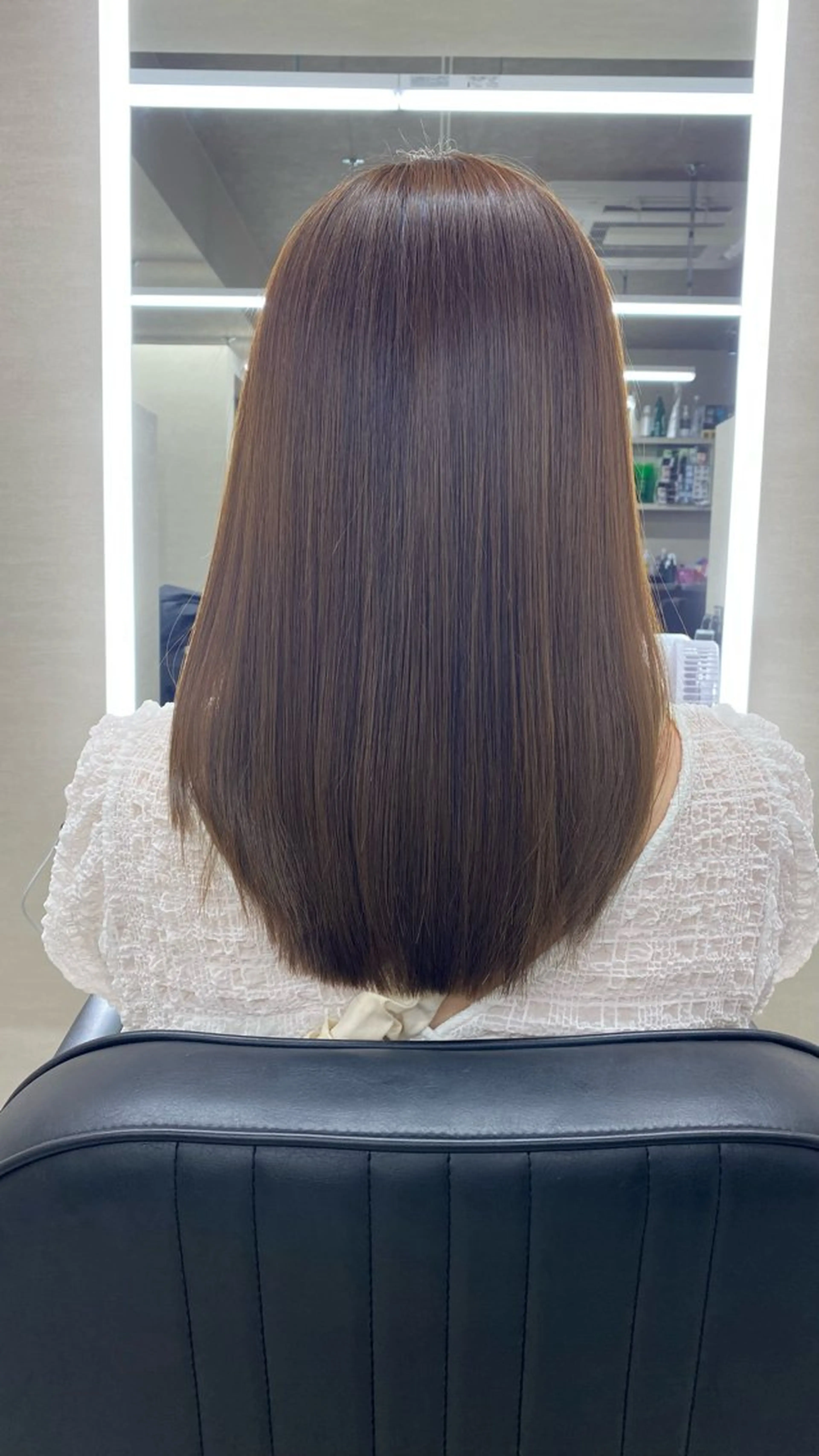 セミロング ARCHE南船場 momoのヘアスタイル