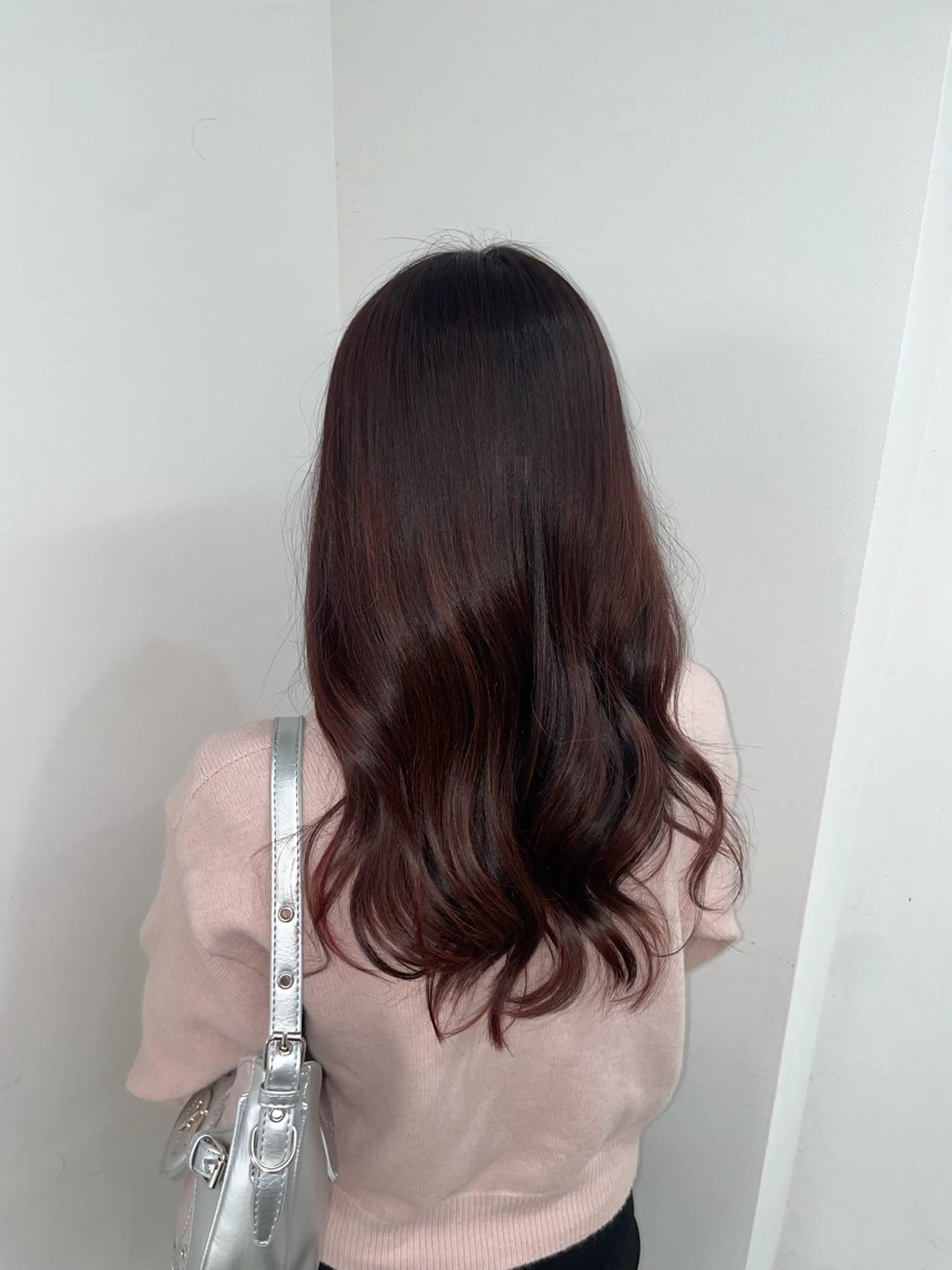 ロング カラー ブラウンカラー レッドカラー カット ヘアカラー トリートメント EARTH菊名店👾 ひらのすぐるのヘアスタイル