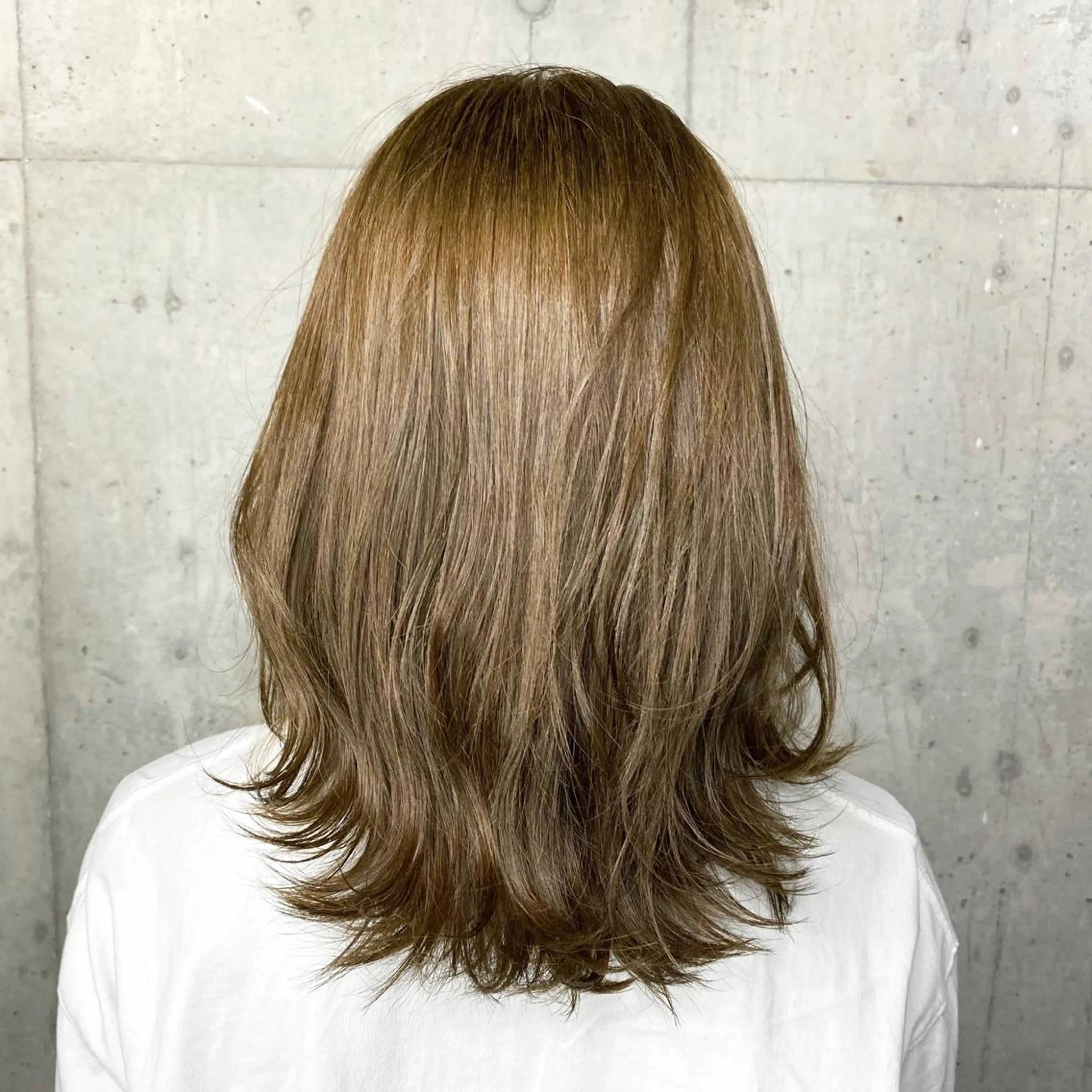 セミロング メンズブリーチカラー /パーマ ごーた立川のヘアスタイル