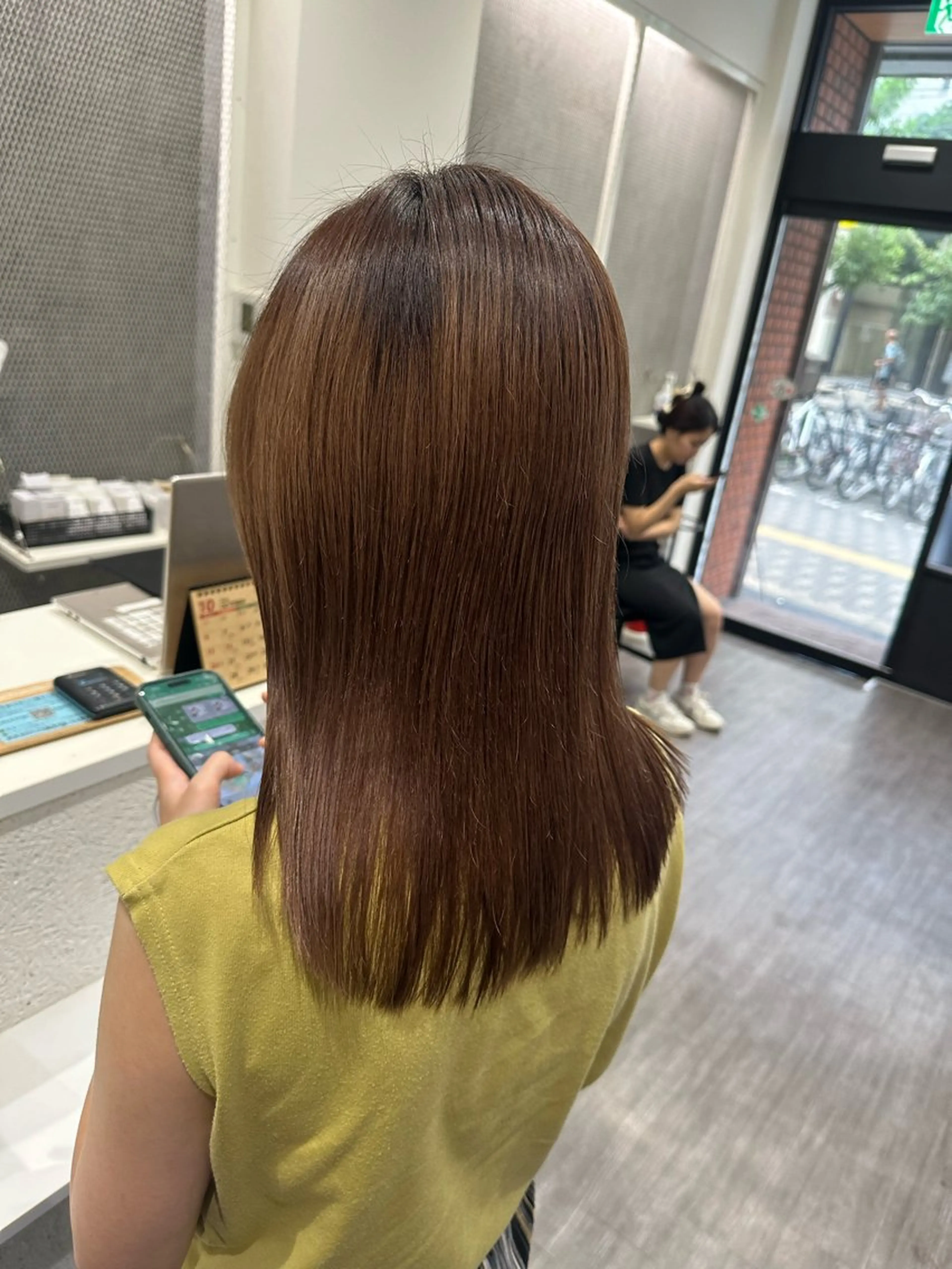 艶髪レイヤー上田 紗也🇰🇷💗のヘアスタイル