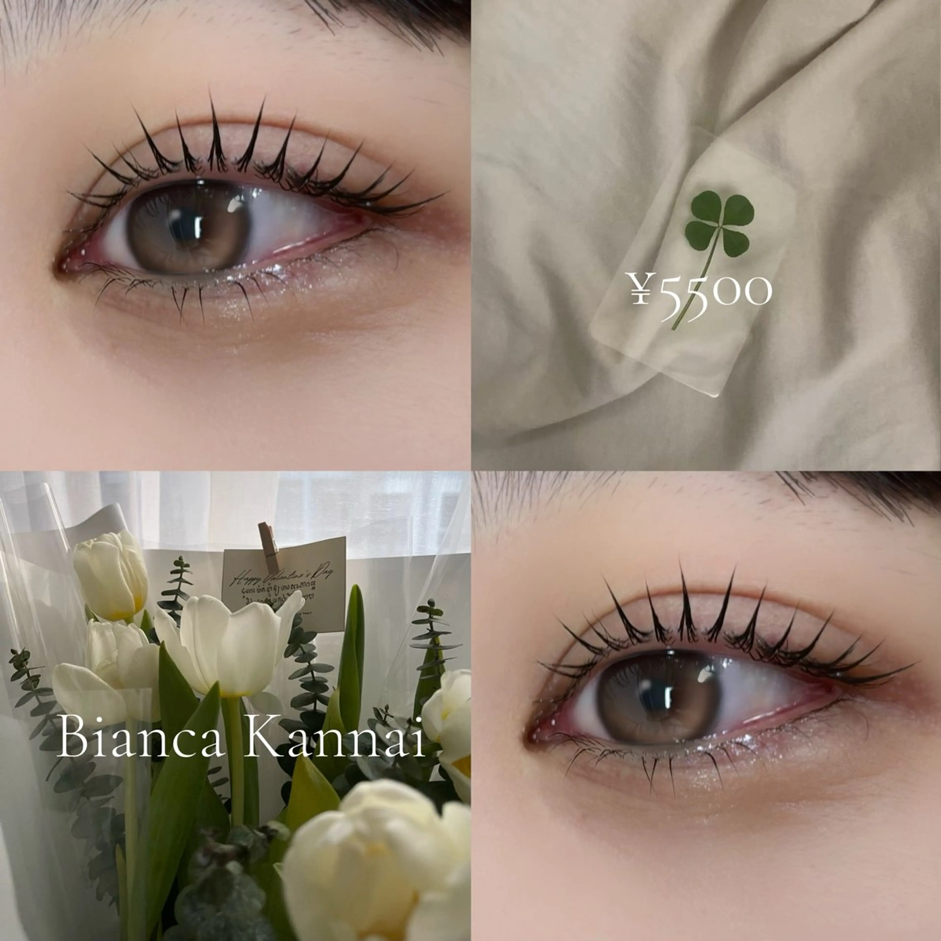 マツエク・マツパ マツパ BIANCA🤍🎀 OGAWAのマツエク・マツパデザイン