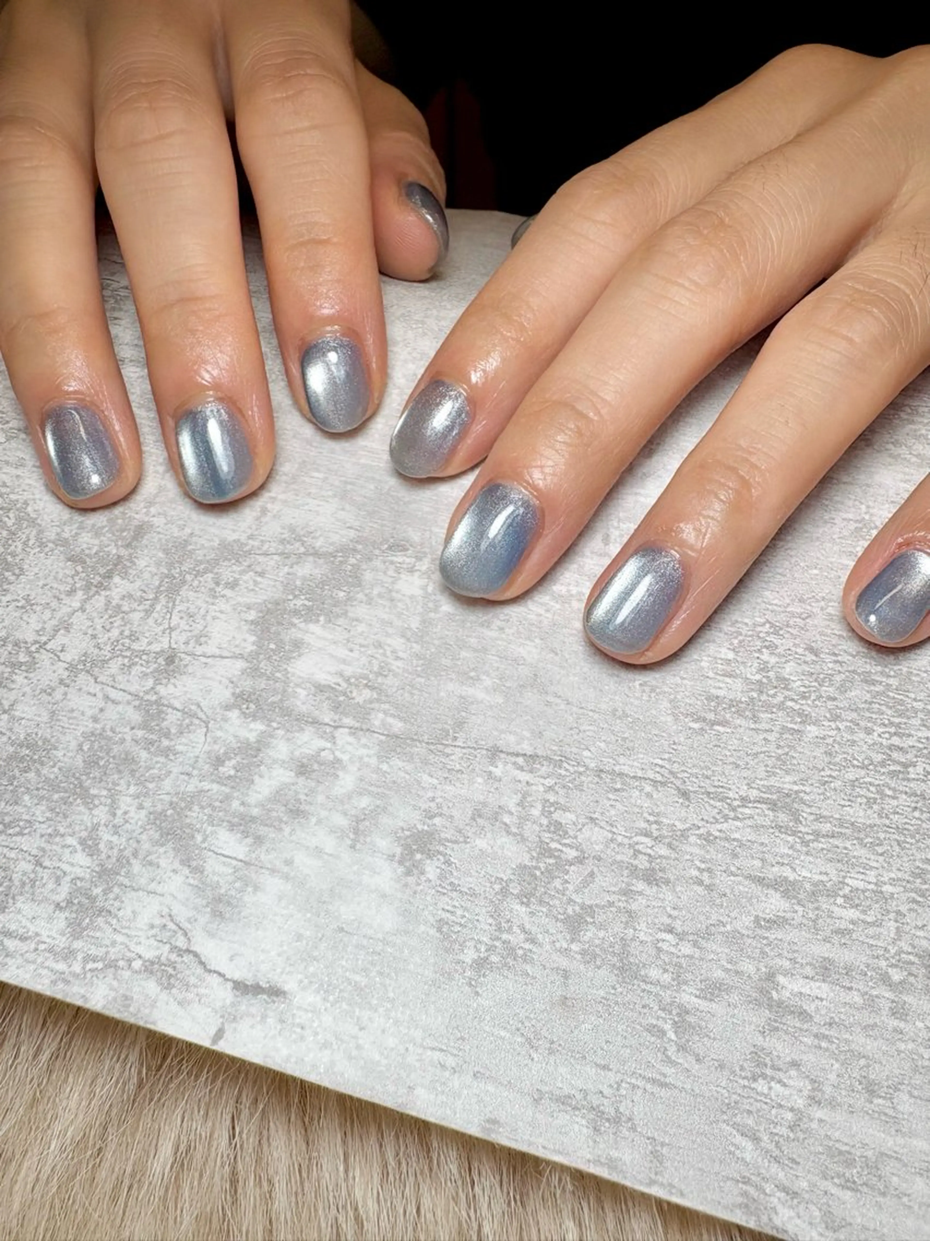 ネイル ジェルネイル マグネットネイル ワンカラーネイル BEAUTY GARDEN 【nail salon unseul】所属・nana .のネイルデザイン