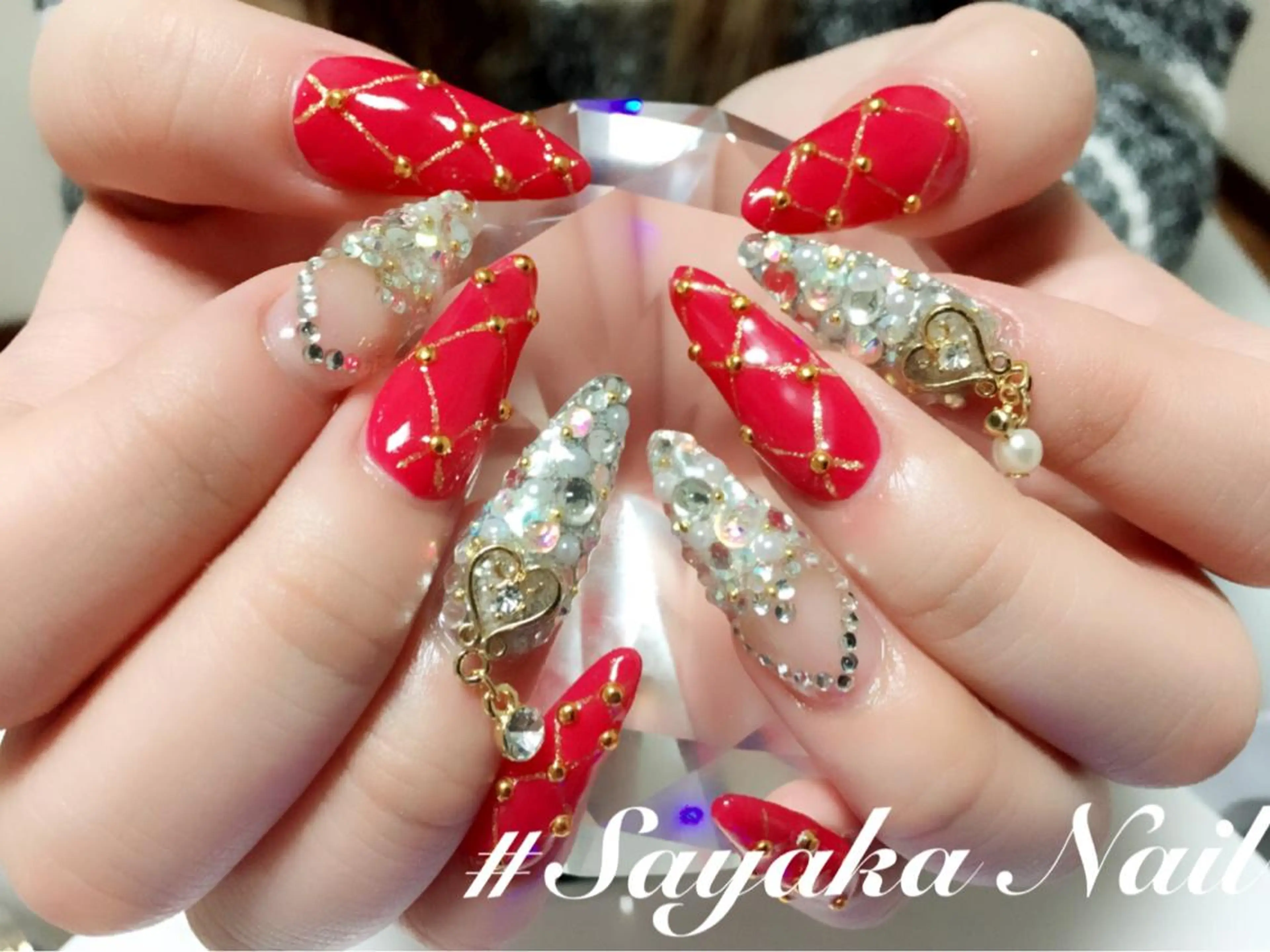 ネイル アートネイル 長さ出し E・N(エン)所属・E・N(エン) eyelashのマツエク・マツパデザイン