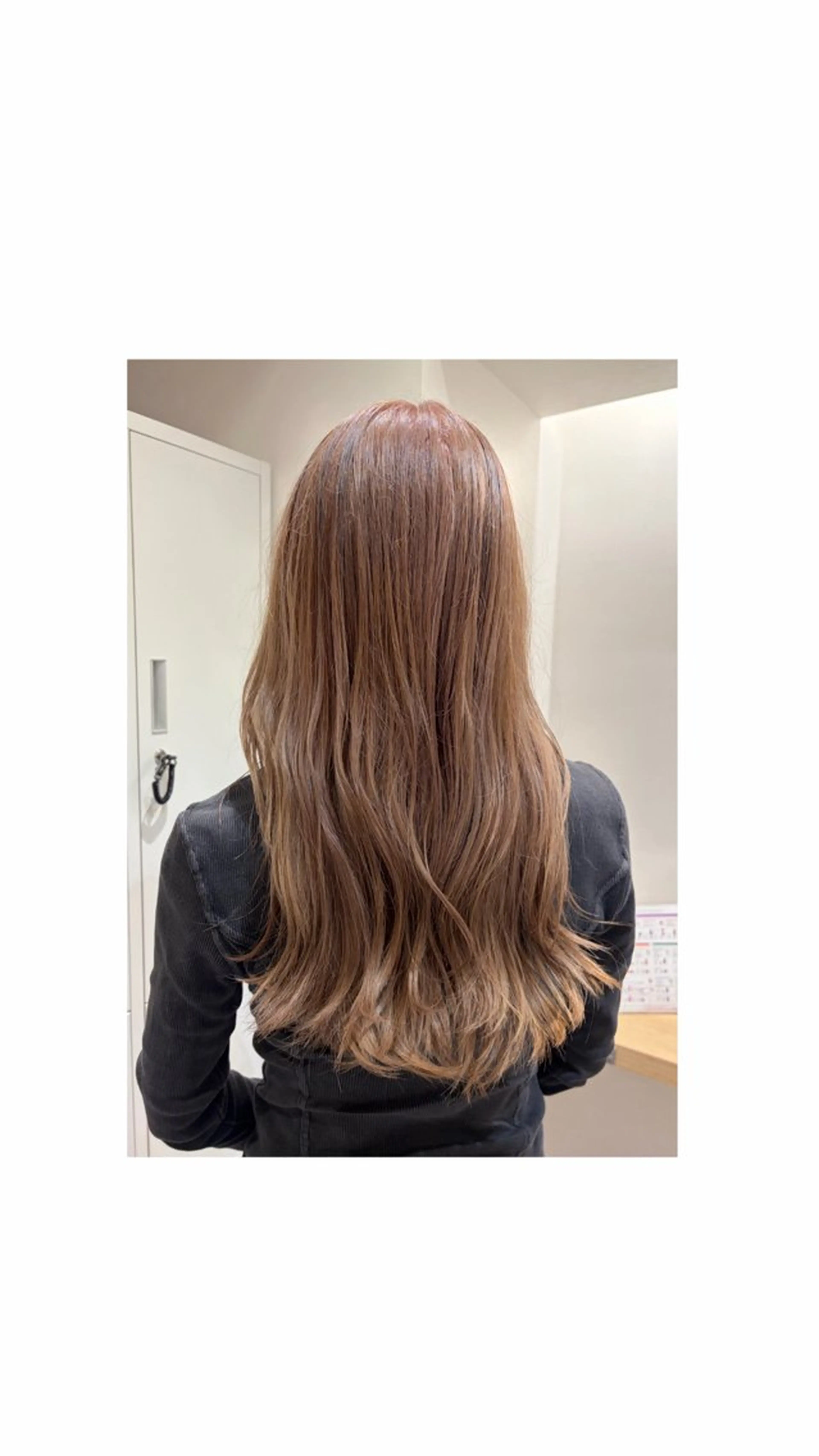 ロング カラー BLEACH YURINAのヘアスタイル