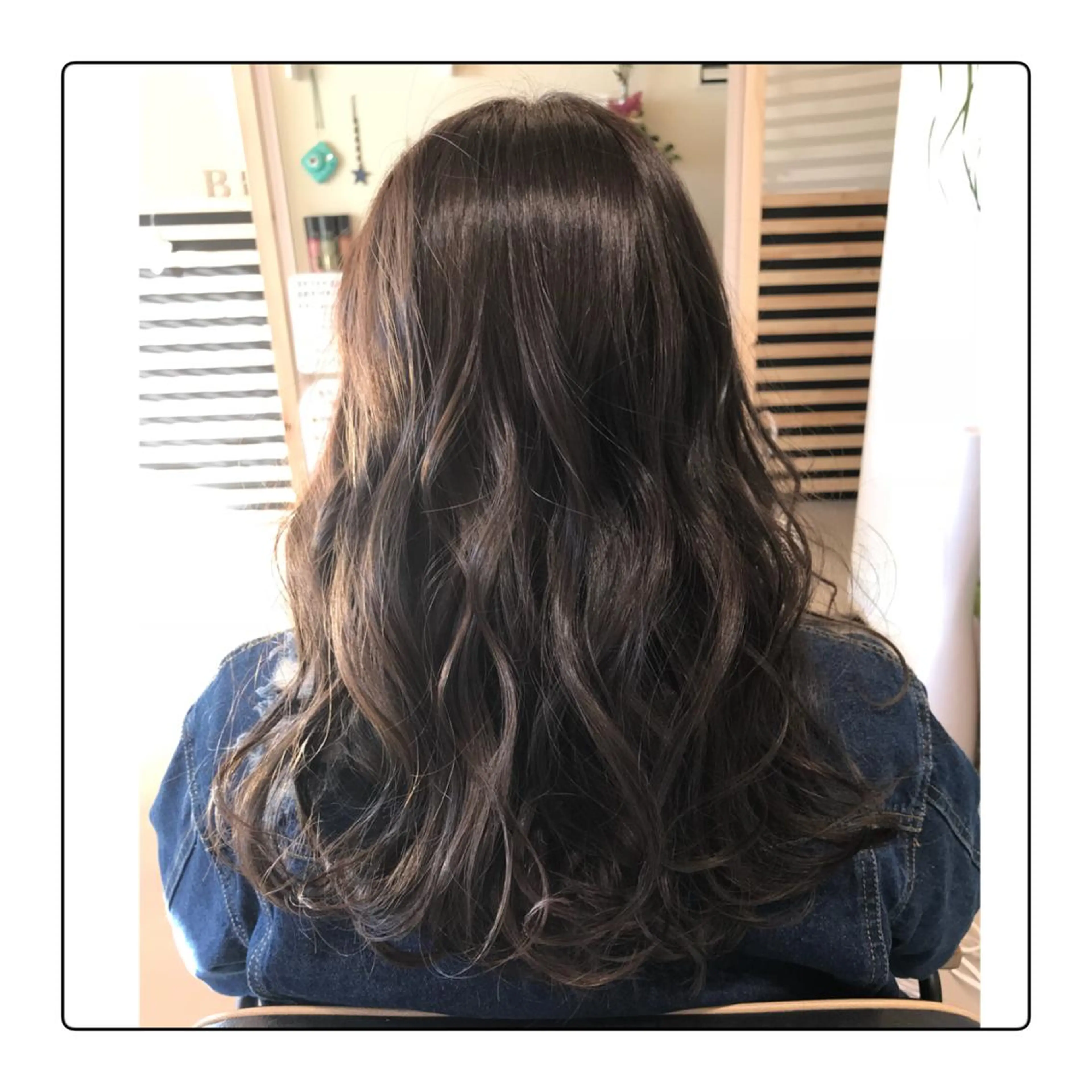 ミディアム カラー ブラウンカラー 透明感カラー 大久保 隆蔵のヘアスタイル