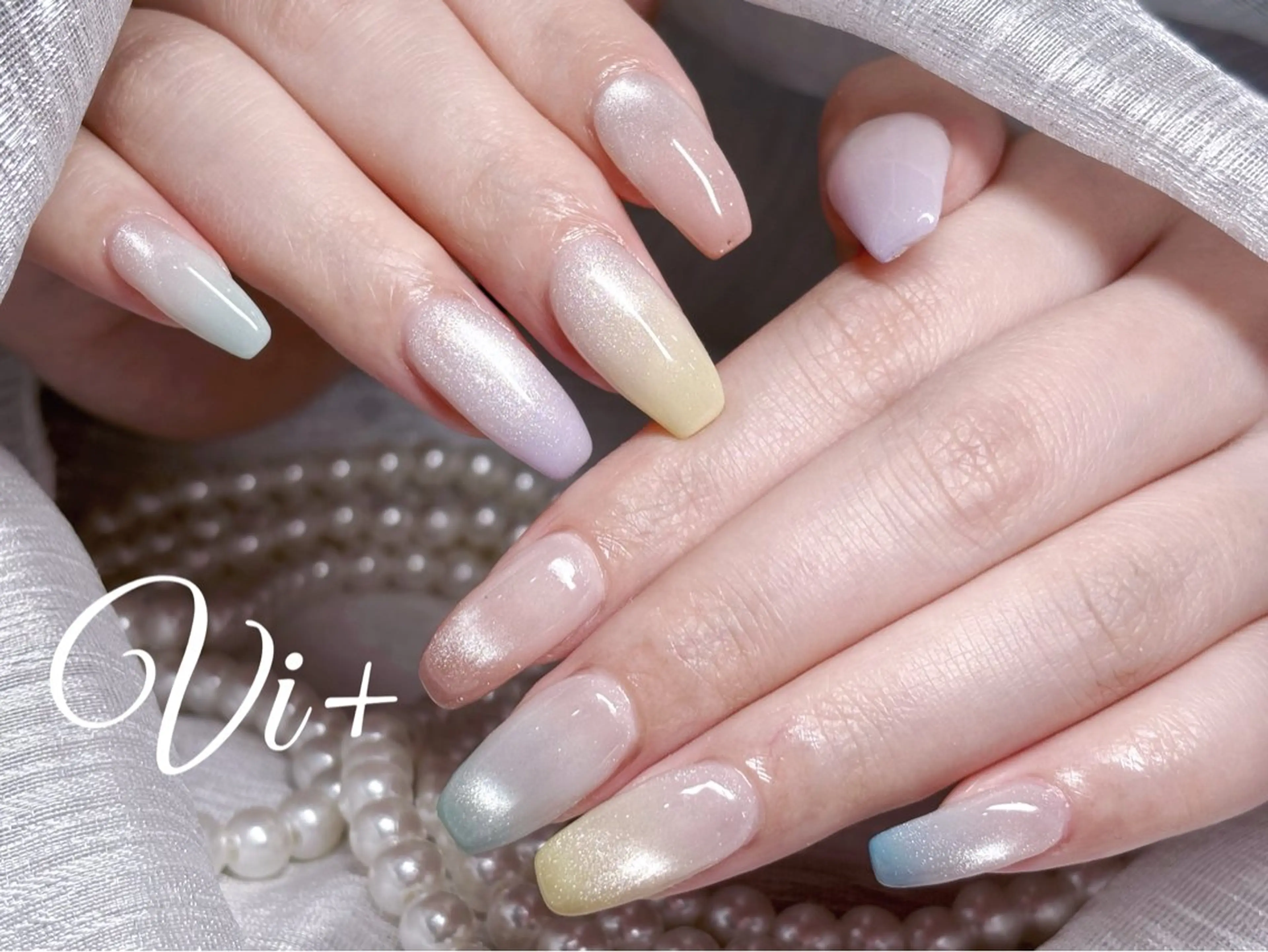 ネイル ハンドネイル Nailsalon Vi+ももか🩷のネイルデザイン