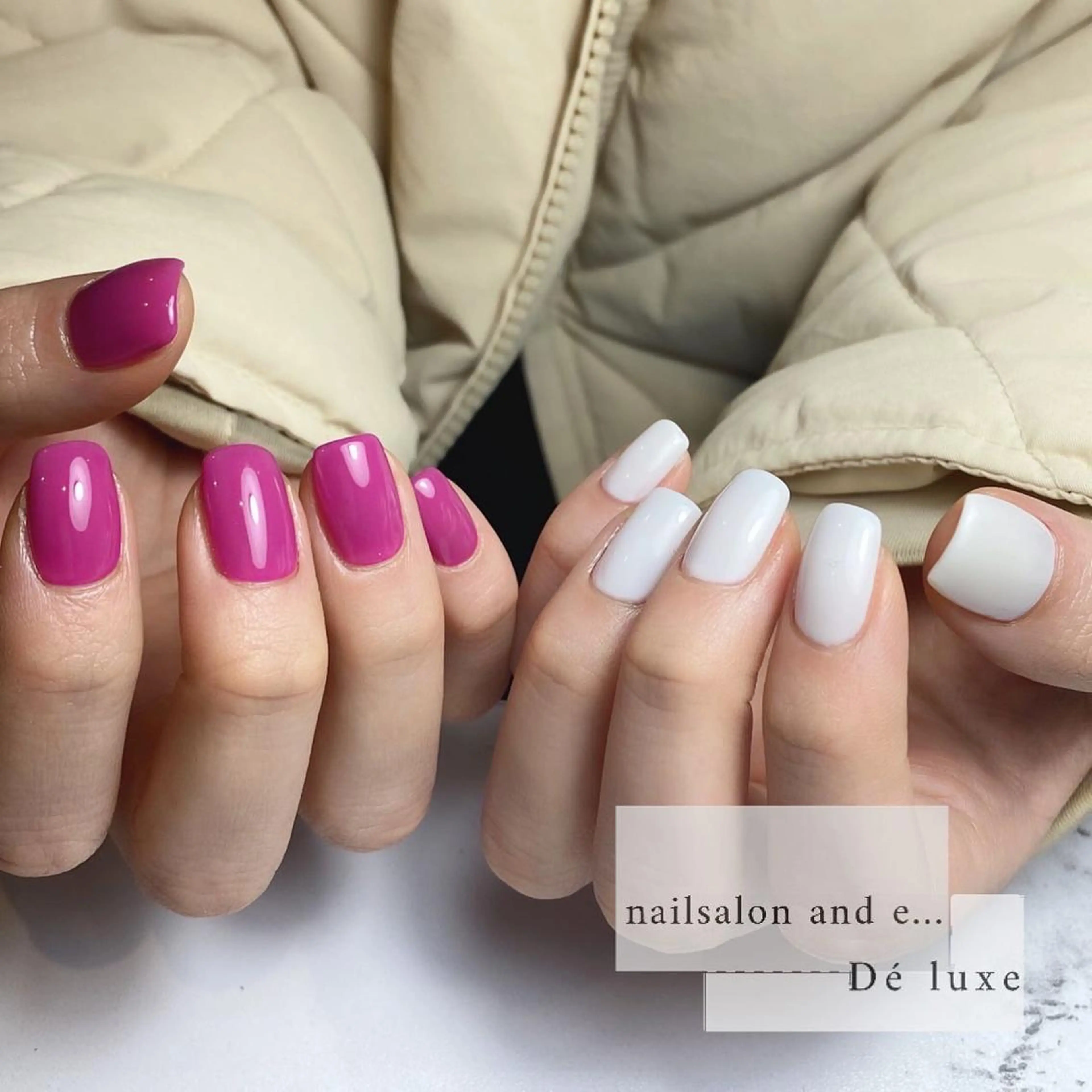 ネイル ジェルネイル ミラーネイル ニュアンスネイル オフィスネイル ワンカラーネイル nailsalon mur.のネイルデザイン