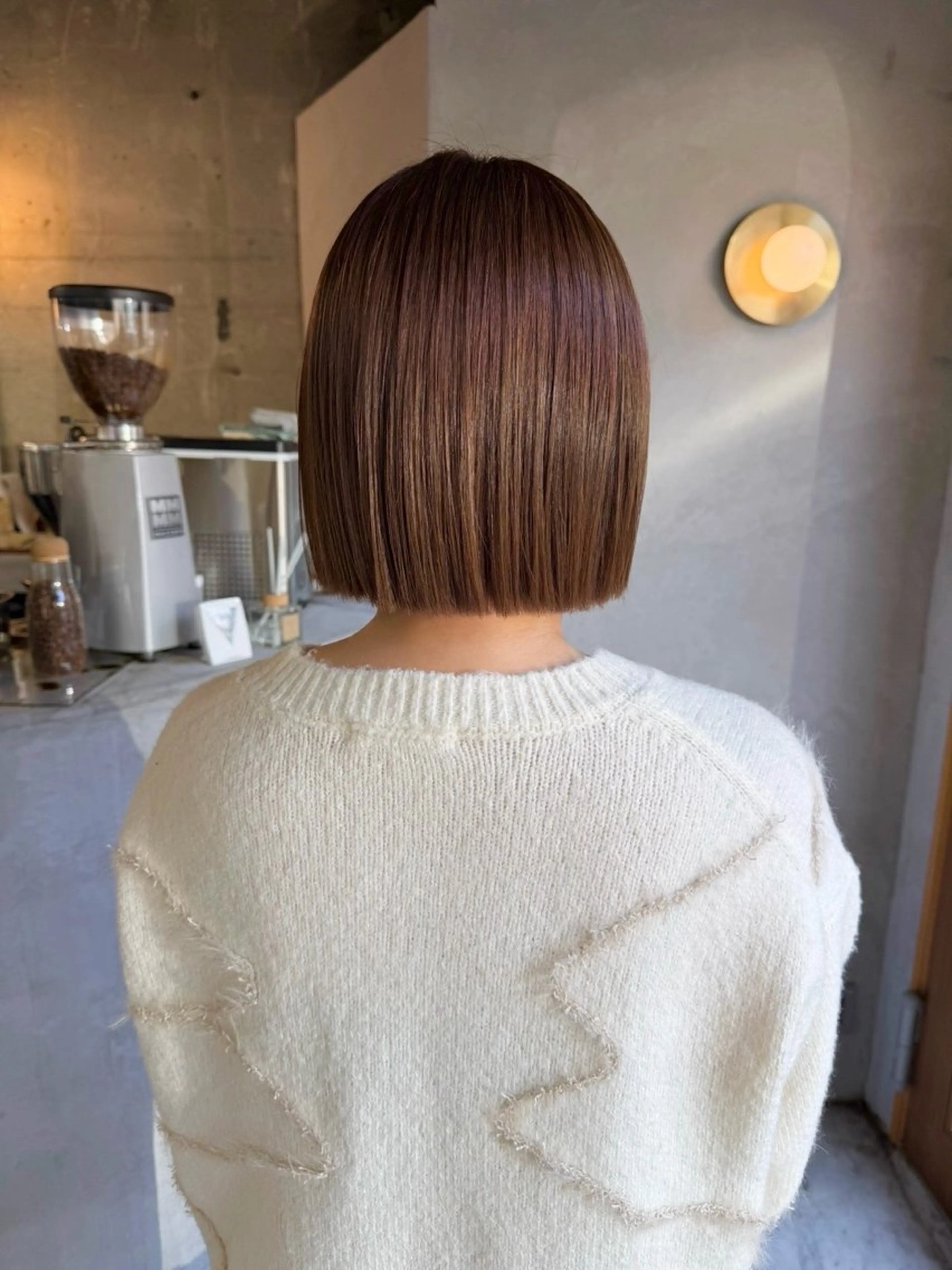 ショート カラー ボブ ボブ支持率NO1 🌈CHIKAのヘアスタイル