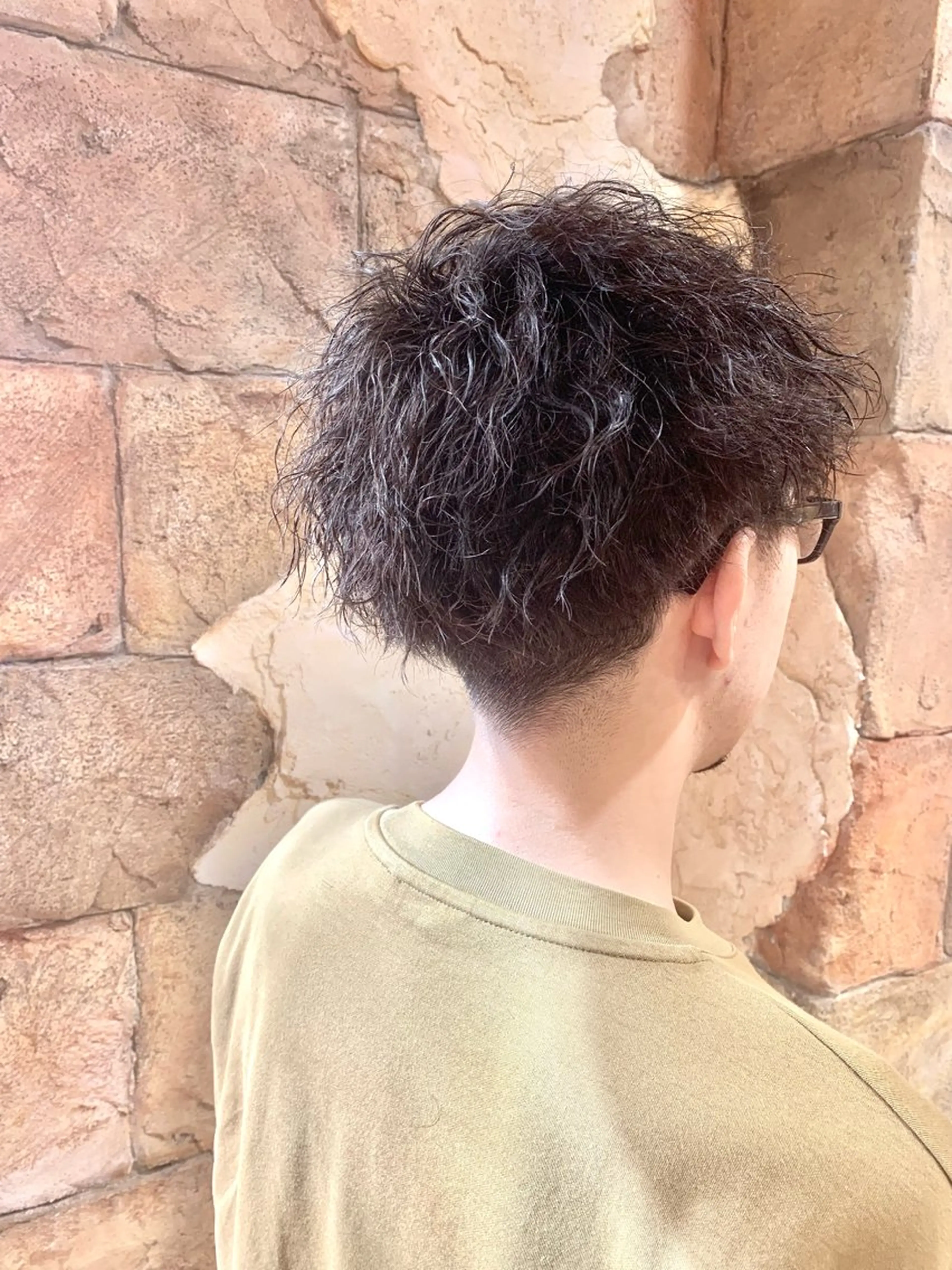 パーマ メンズ カット パーマ クレドガーデン 柏のヘアスタイル