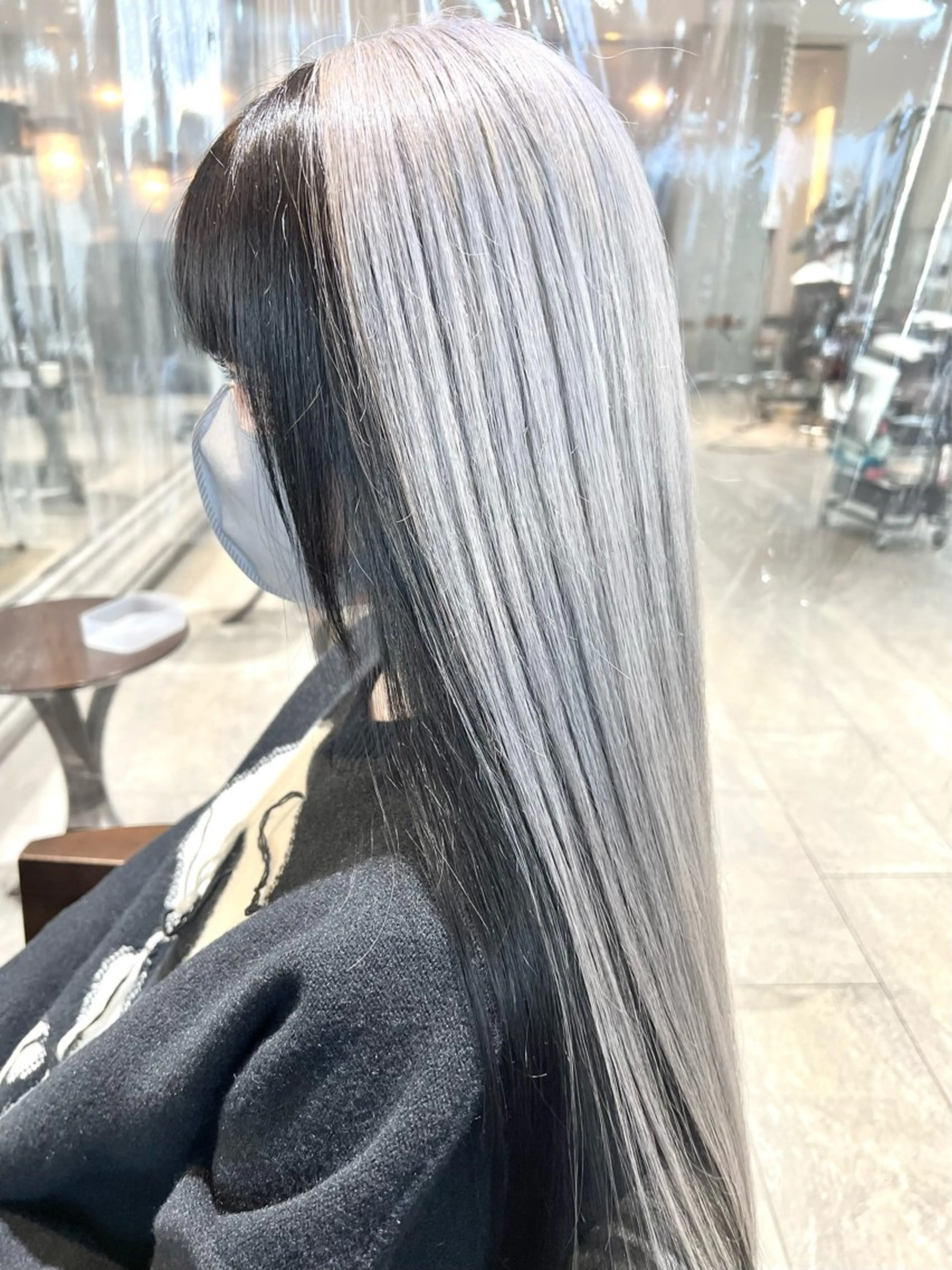 ロング カラー ヘアアレンジ ヘアカラー トリートメント ヘッドスパ ヘアセット 🌈インナーカラー ‘ショウマ’🌈のヘアスタイル