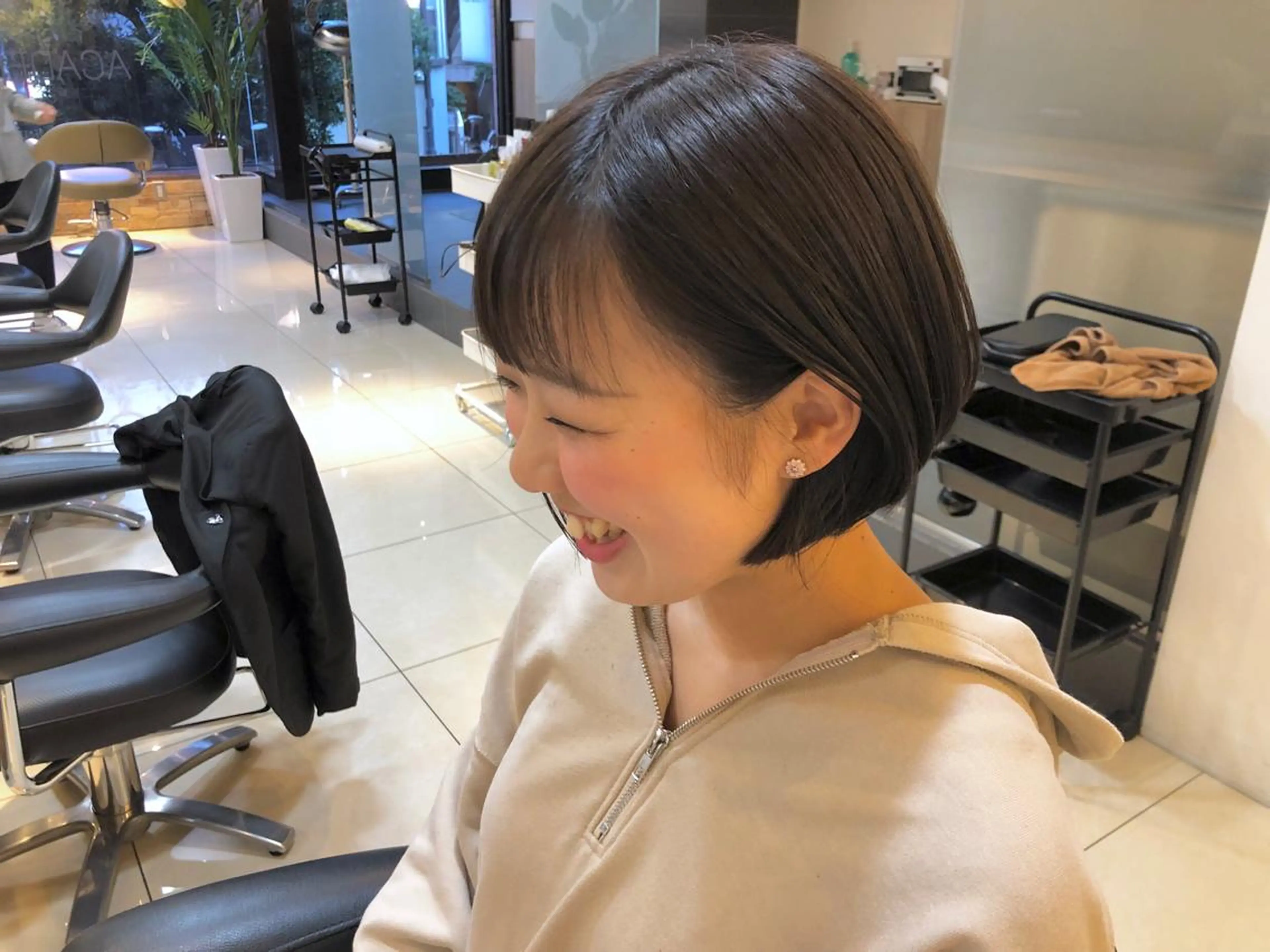 ショート 🟤TAP🟤 木曳野　金沢店のヘアスタイル