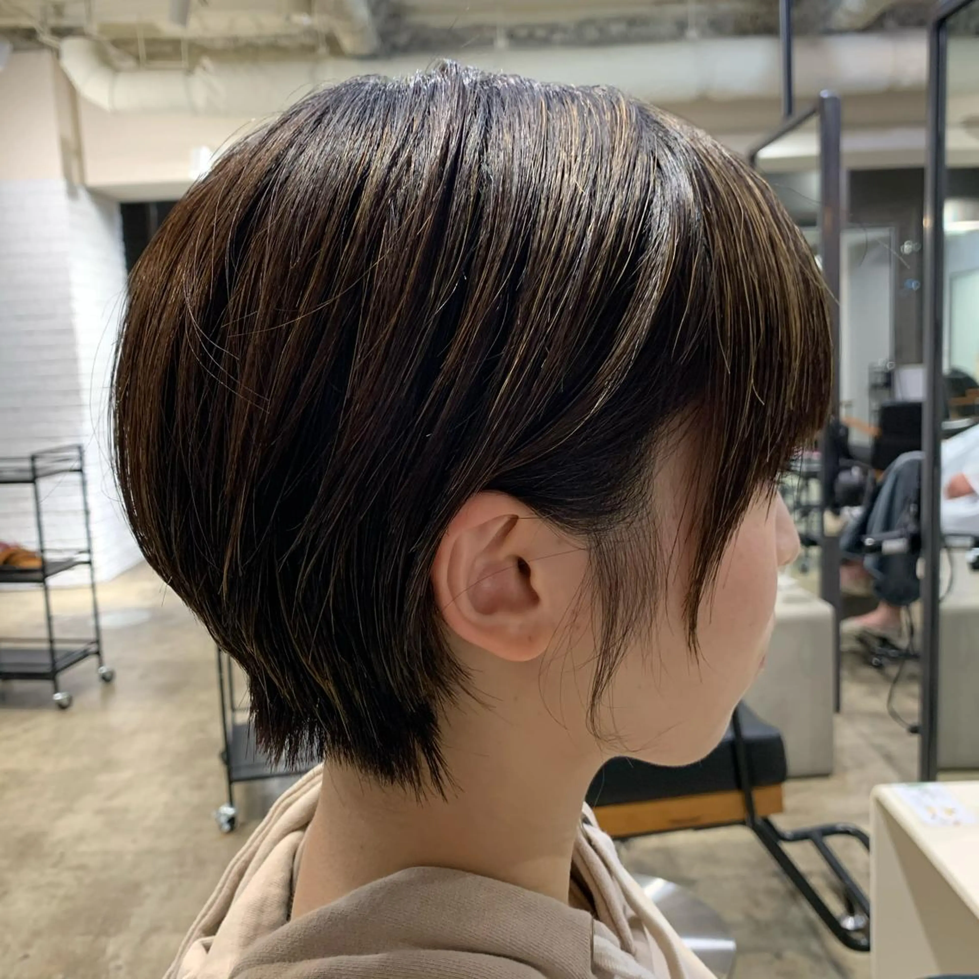 ショート ショートヘア 💫カットはなんでも 得意です✂️のヘアスタイル