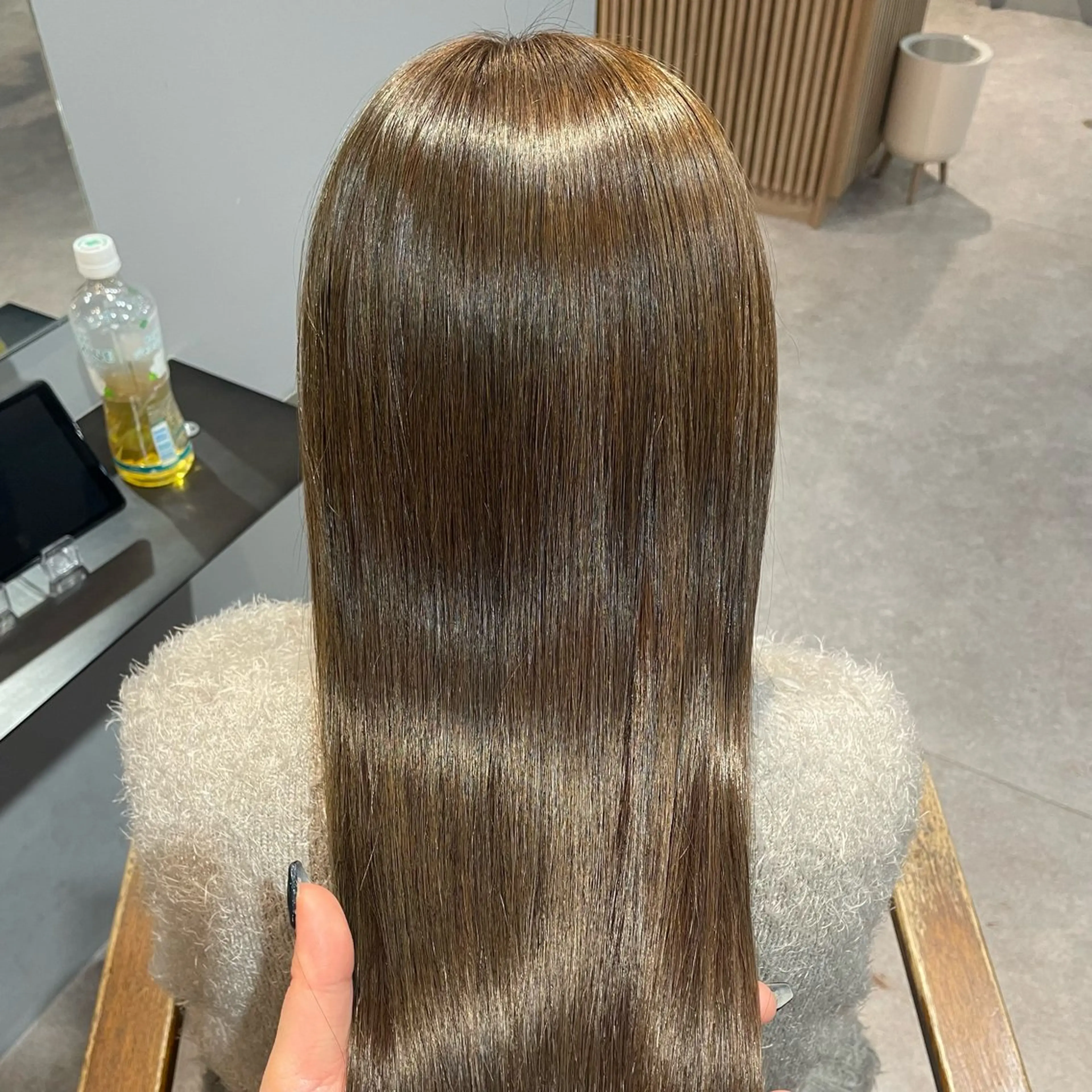 【新規限定】 カット+透明感カラー+髪質改善TOKIOトリートメント🫧の写真