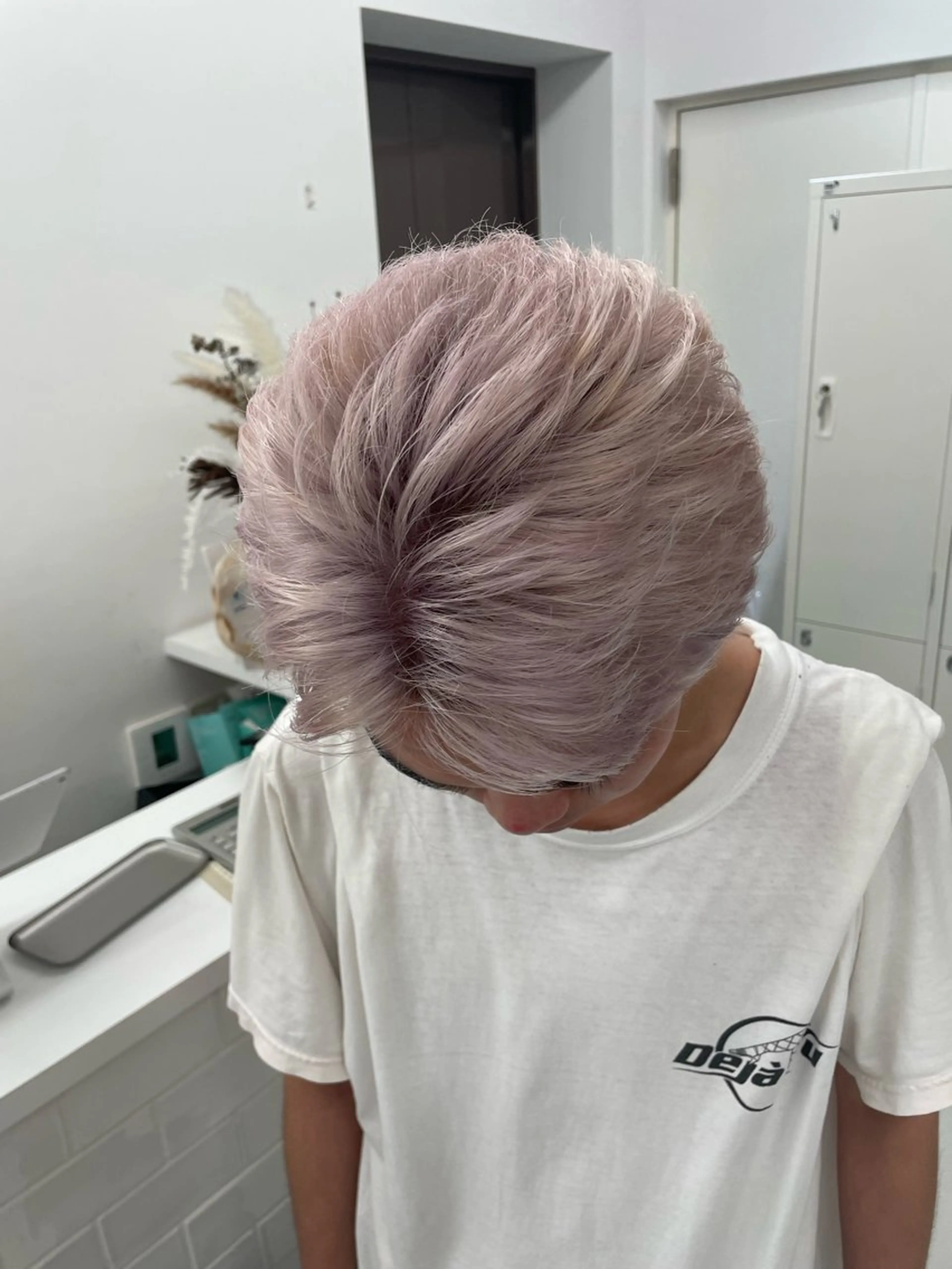 カラー メンズ 似合わせハイトーン ヒロトのヘアスタイル