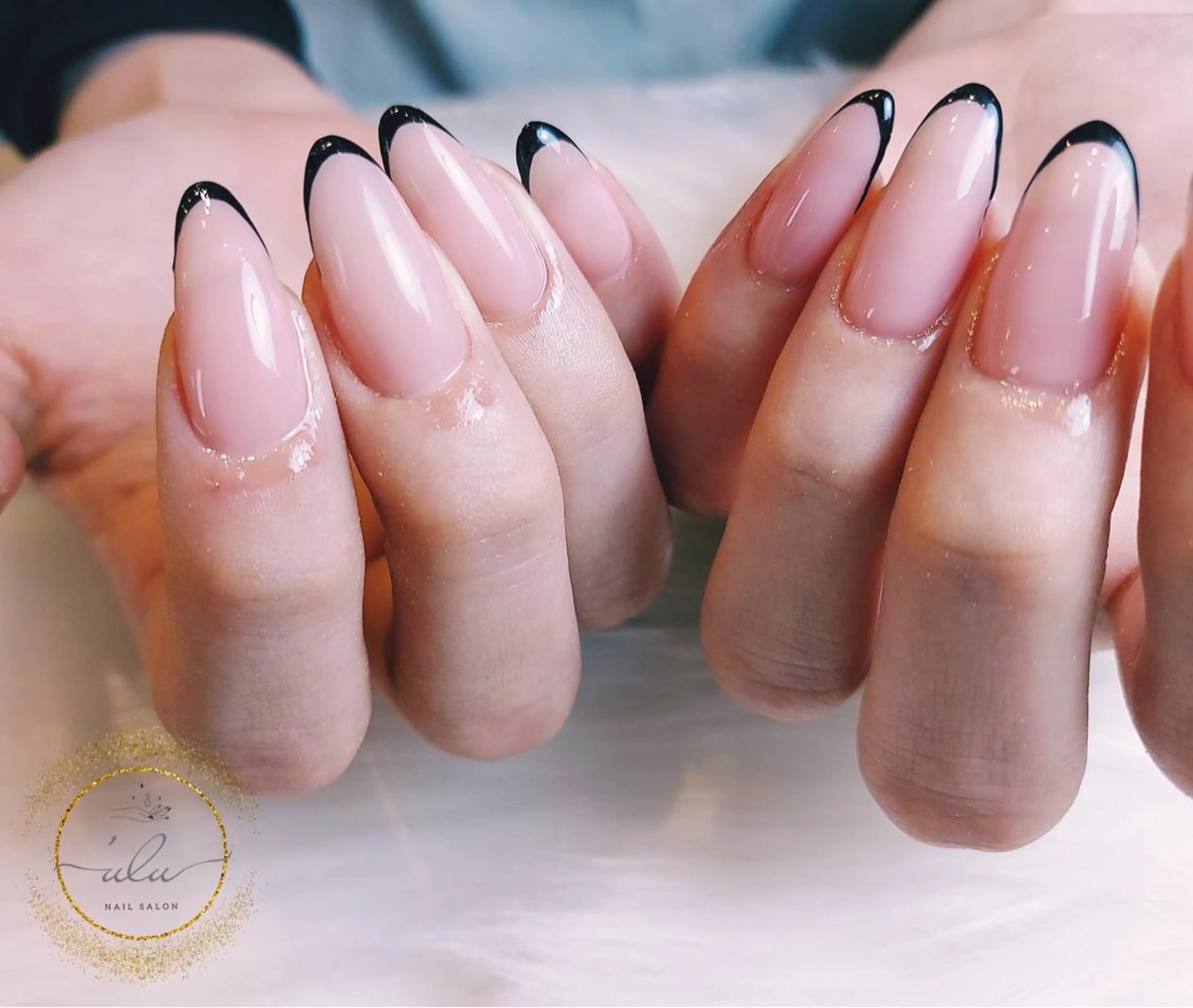 ネイル フレンチネイル ハンドネイル Nailsalon 'uluのネイルデザイン