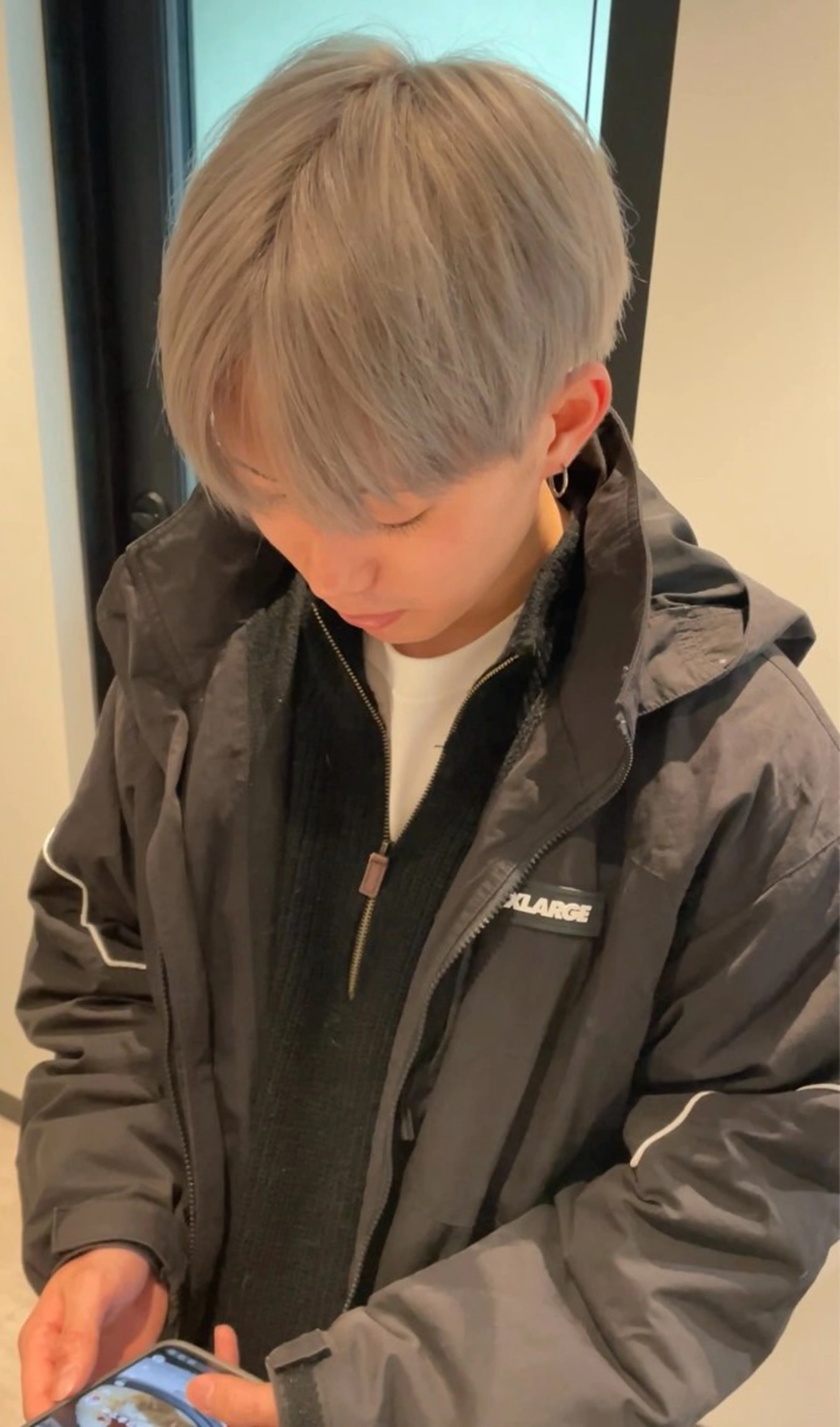 カラー メンズ 近藤 慧依のヘアスタイル