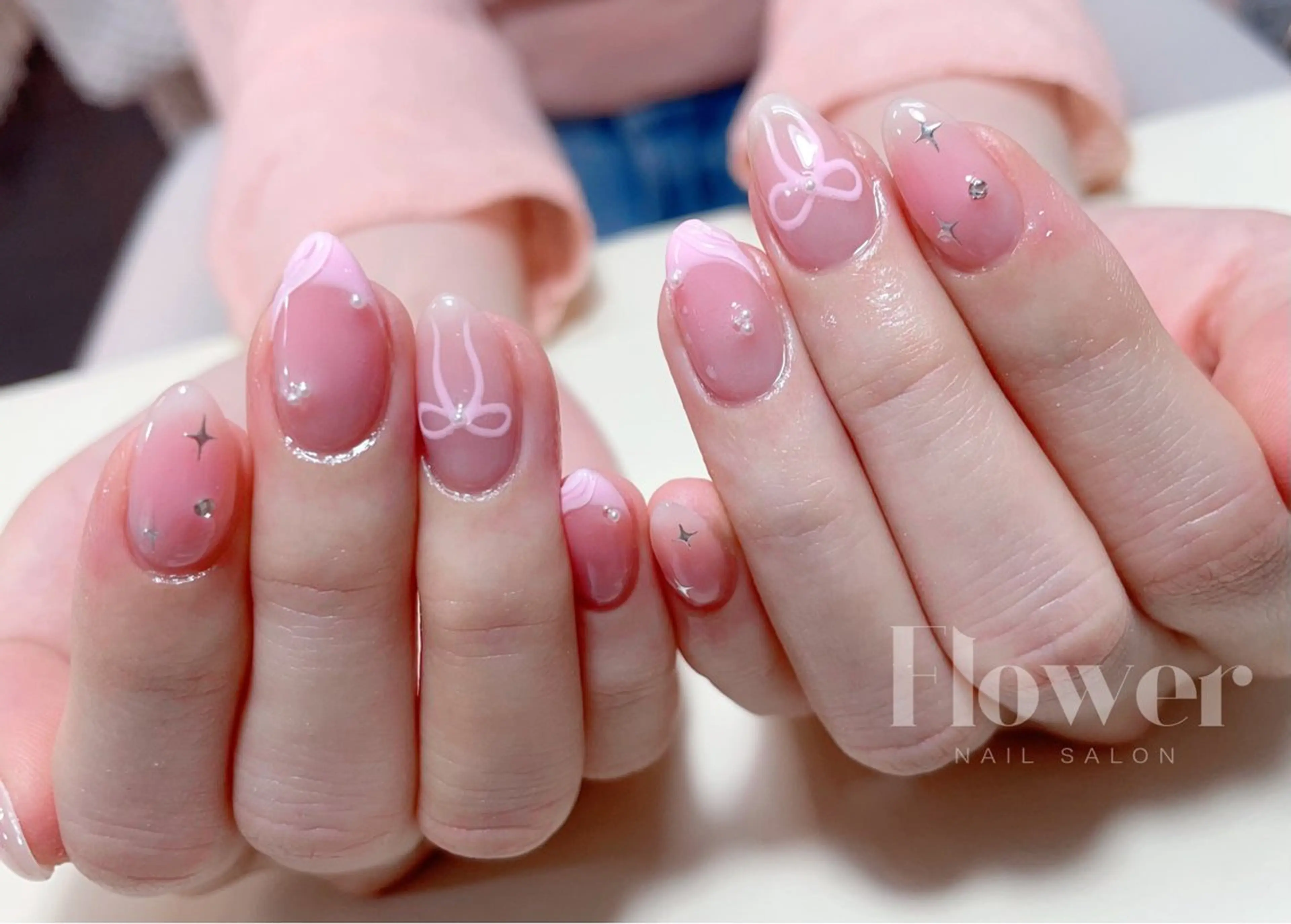 ネイル ハンドネイル Flower nailのネイルデザイン