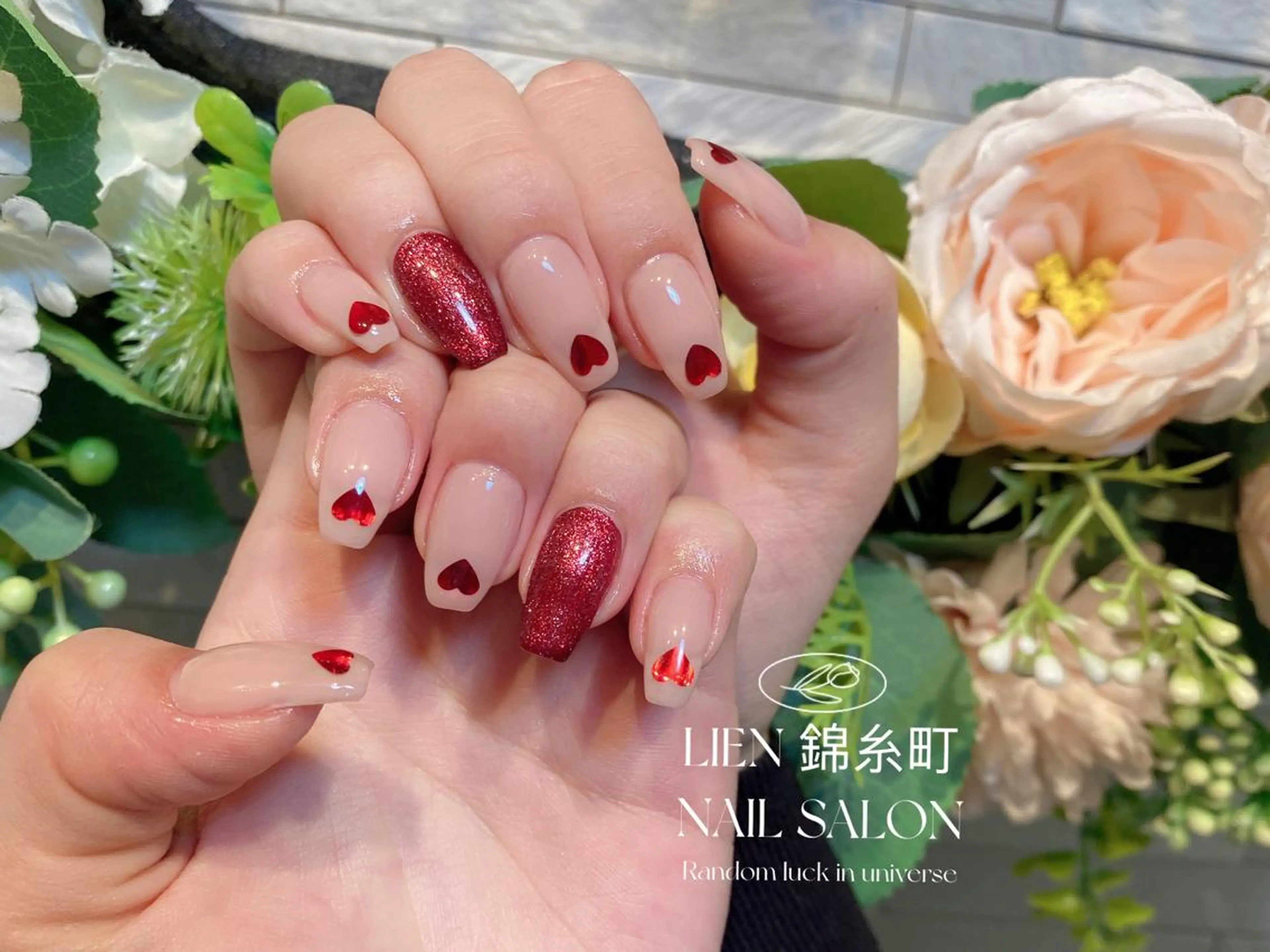 ネイル ハート Lien  _リエン リエンのネイルデザイン