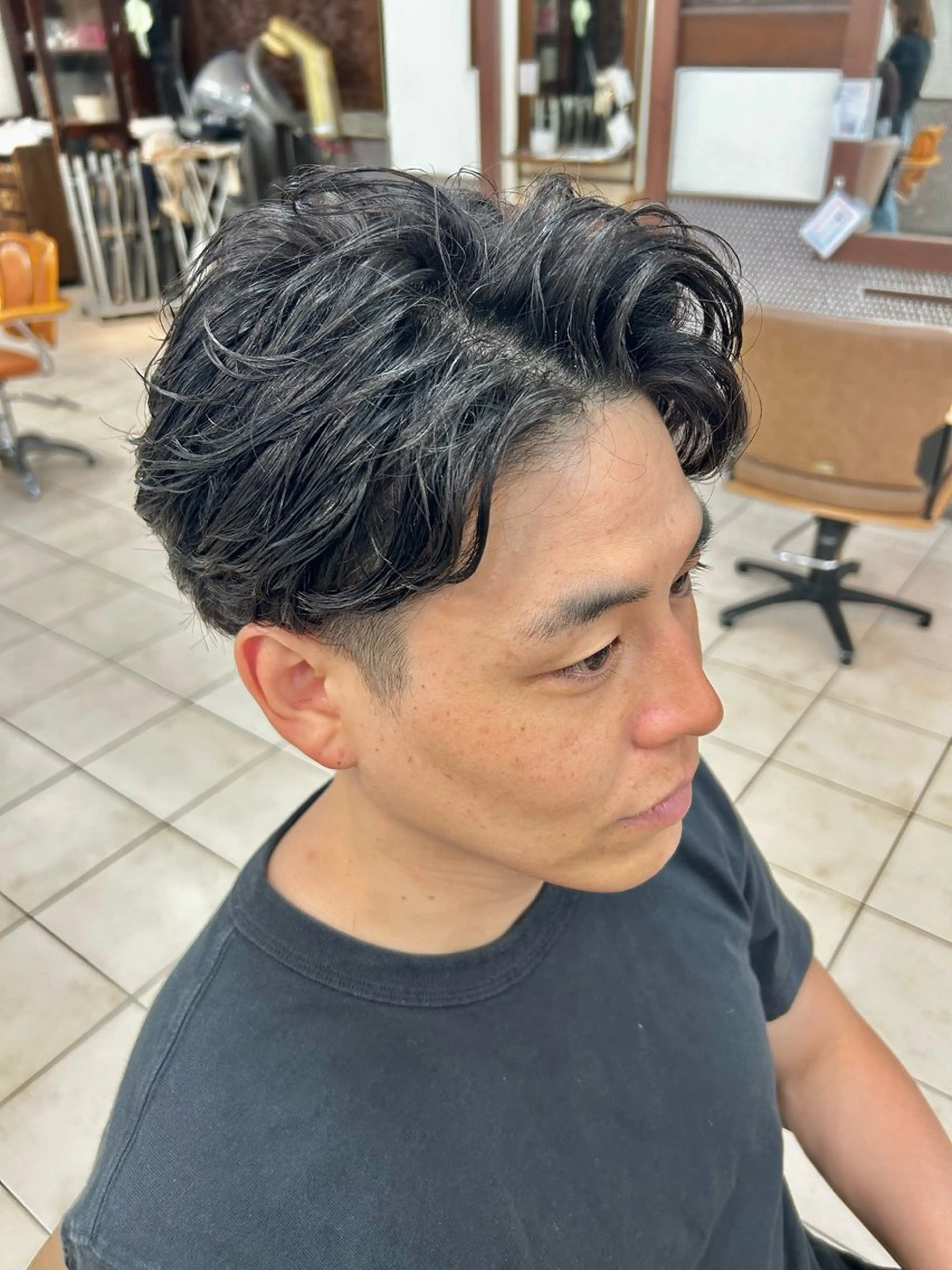 パーマ メンズ カット パーマ メンズ特化/カット: パーマ🔥REO🔥のヘアスタイル