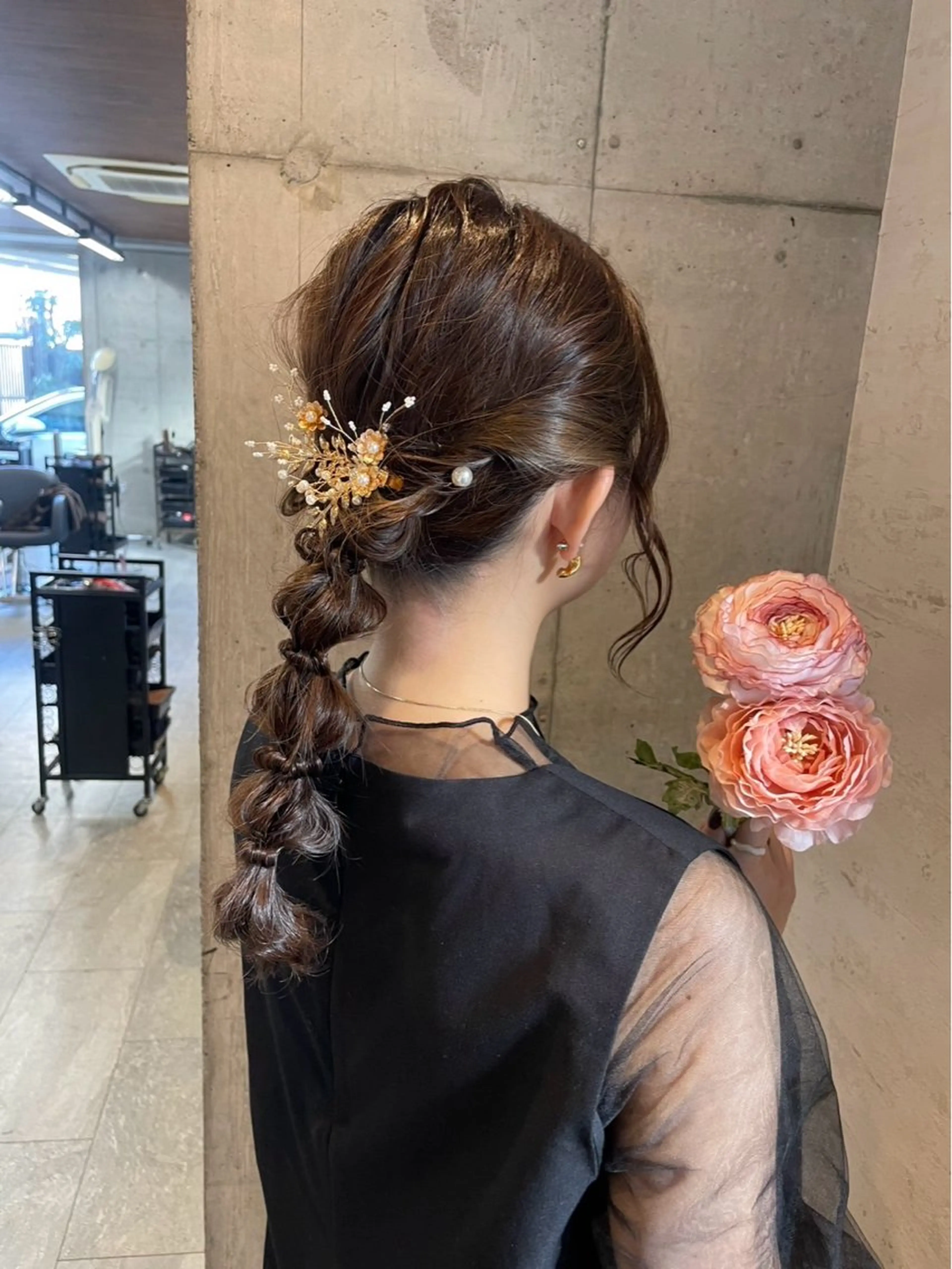 ヘアアレンジ ヘアセット 美髪× ヘアセット✨Araiのヘアスタイル