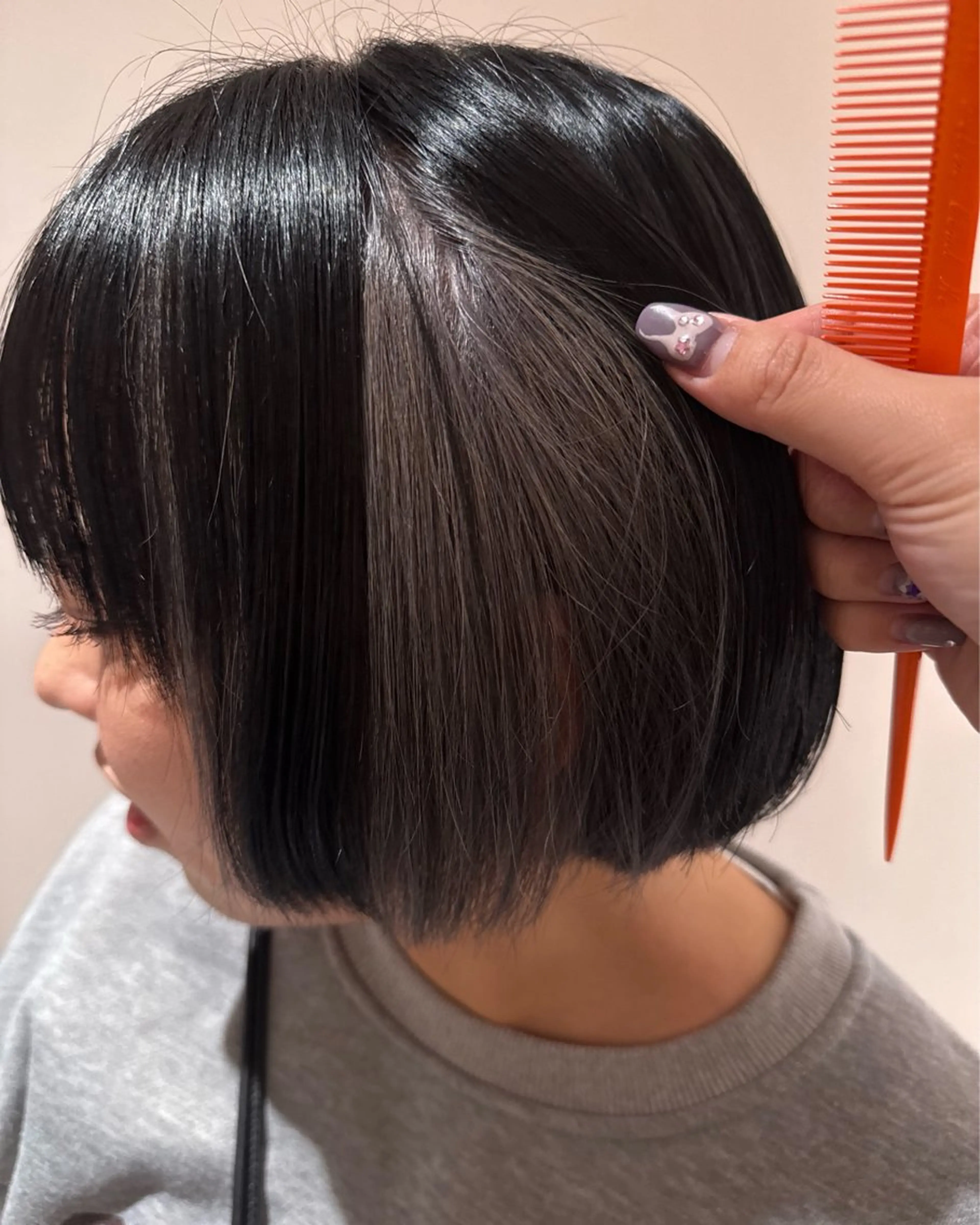 ミディアム カラー ヘアカラー 🟧mana /渋谷/mile🟧のヘアスタイル