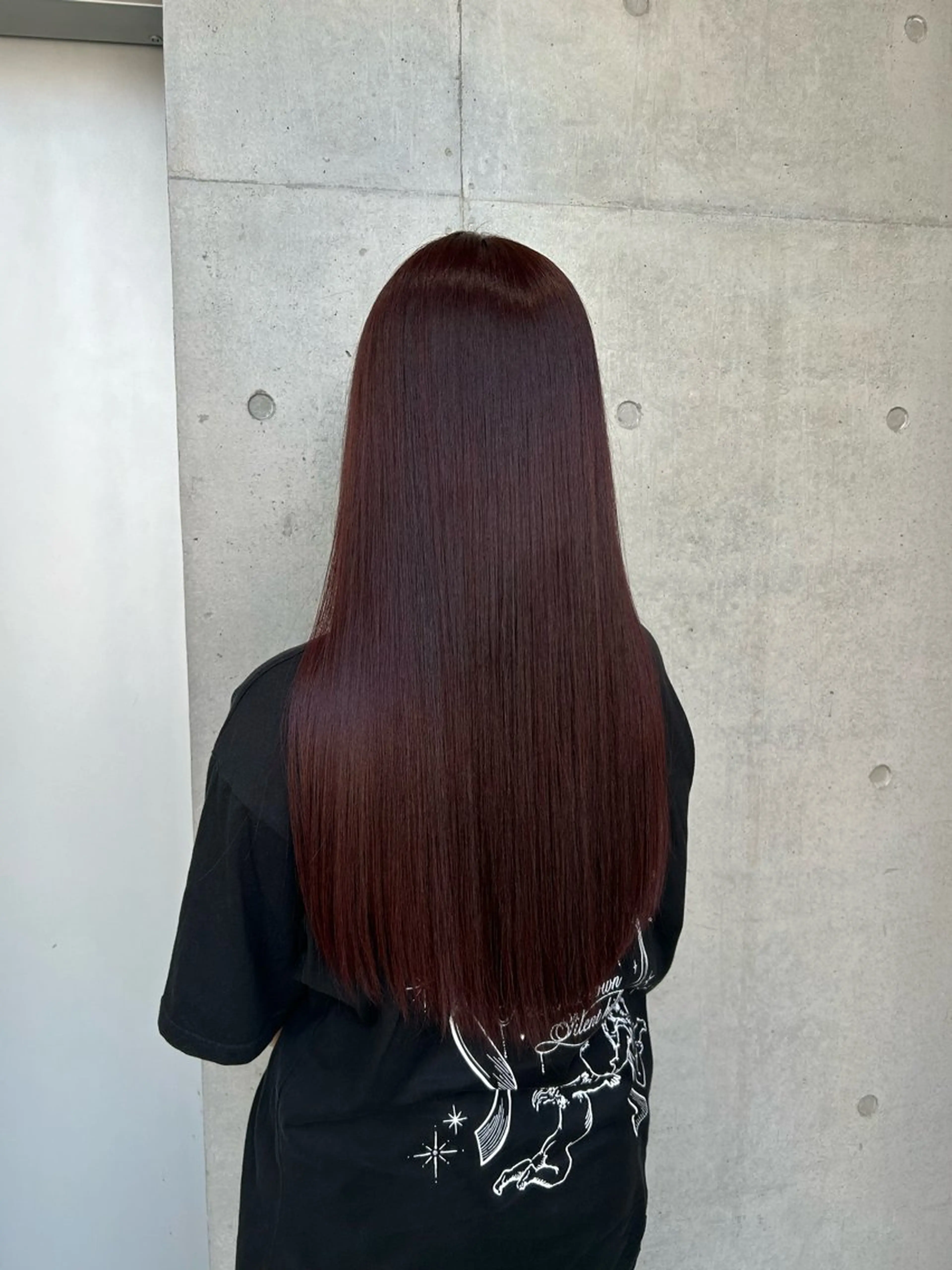 ロング カラー ヘアアレンジ カット ヘアカラー トリートメント ボブ艶モテカラー🫧 カリンのヘアスタイル