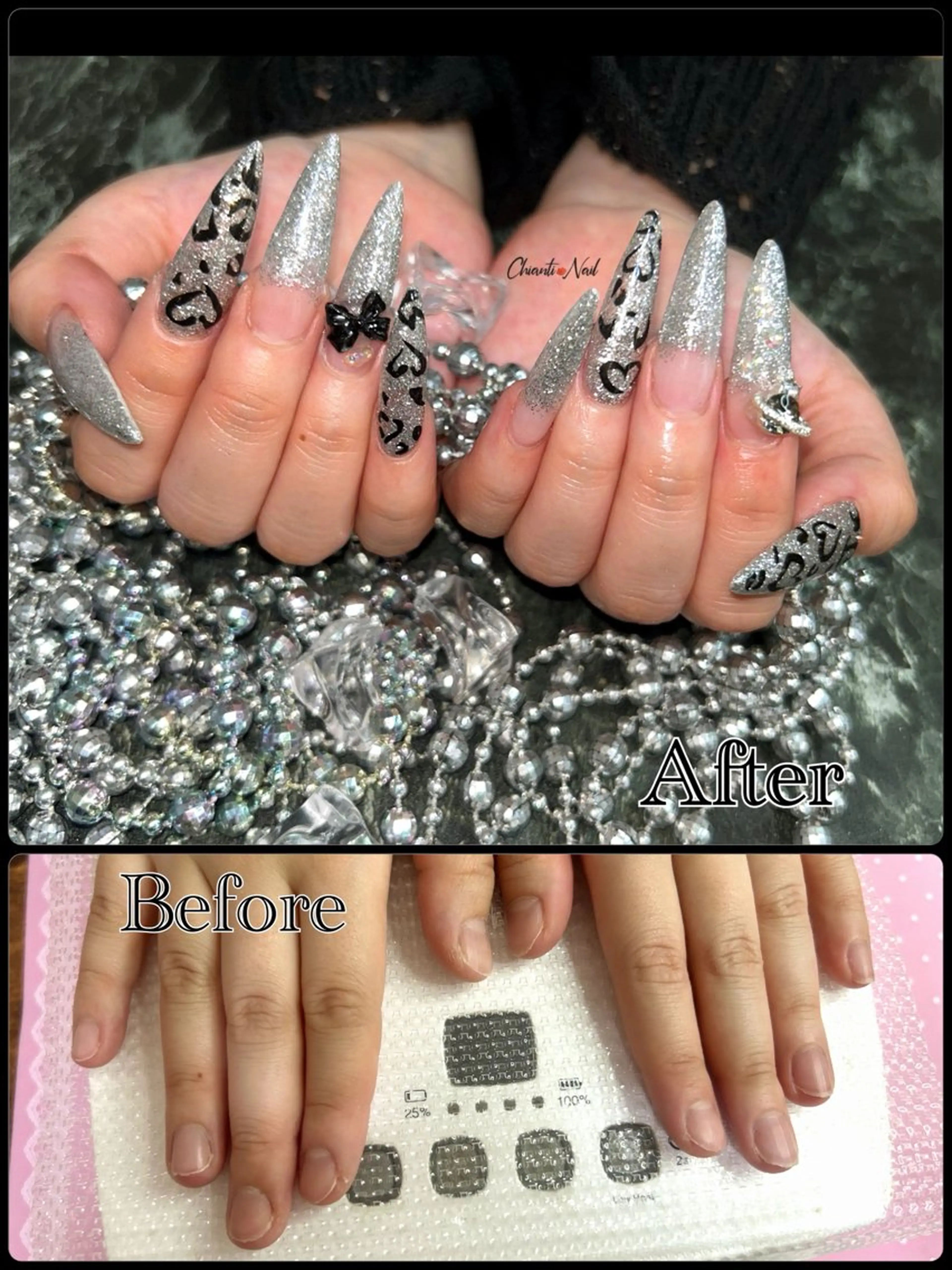 ネイル 長さ出し Chianti Nailのネイルデザイン
