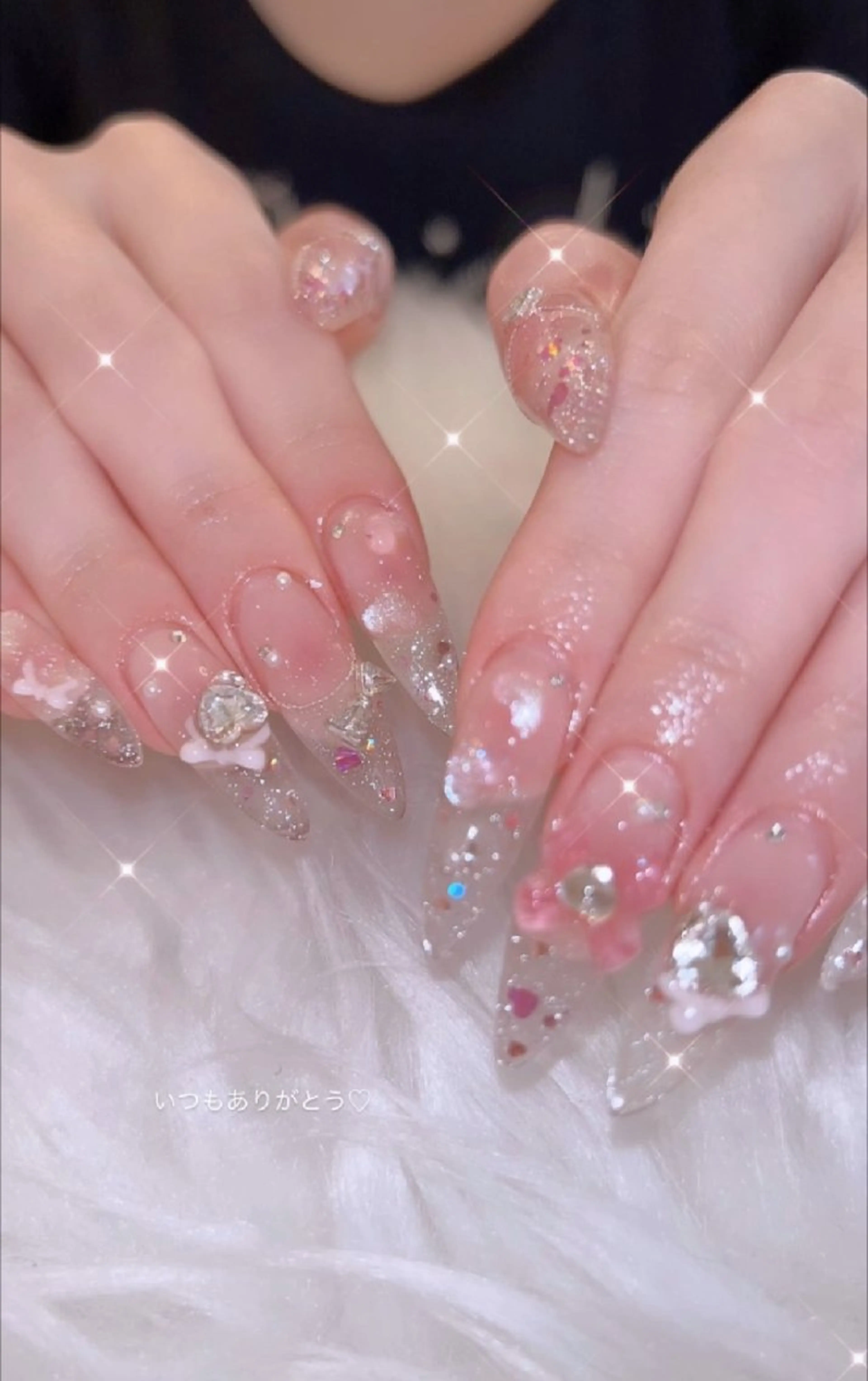 ネイル アートネイル 春ネイル ワンホンネイル ハンドネイル I LOVE ME NAIL.｡.:*♡のネイルデザイン