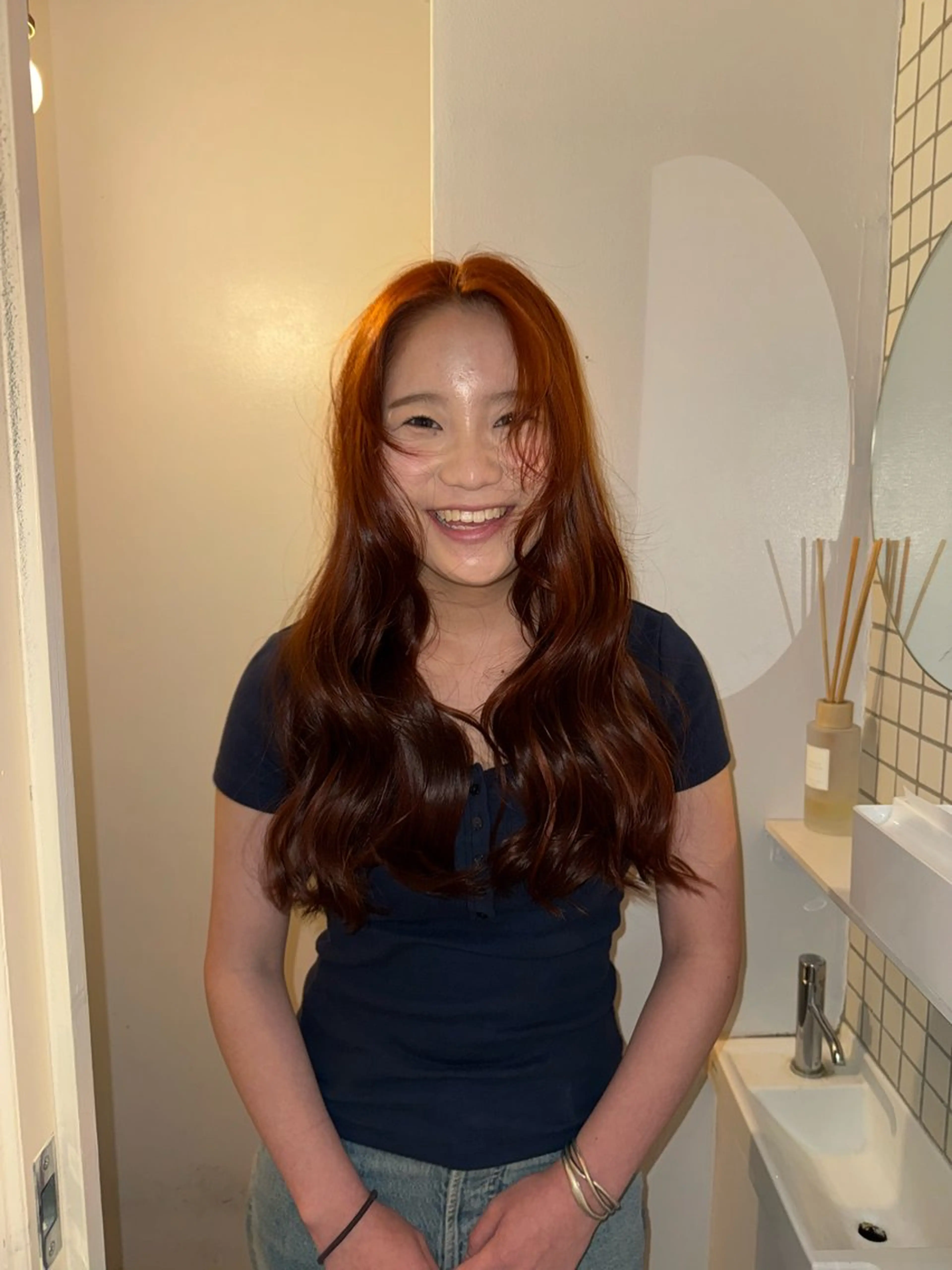 ロング カラー 海外風/暖色🧡 /Unaのヘアスタイル