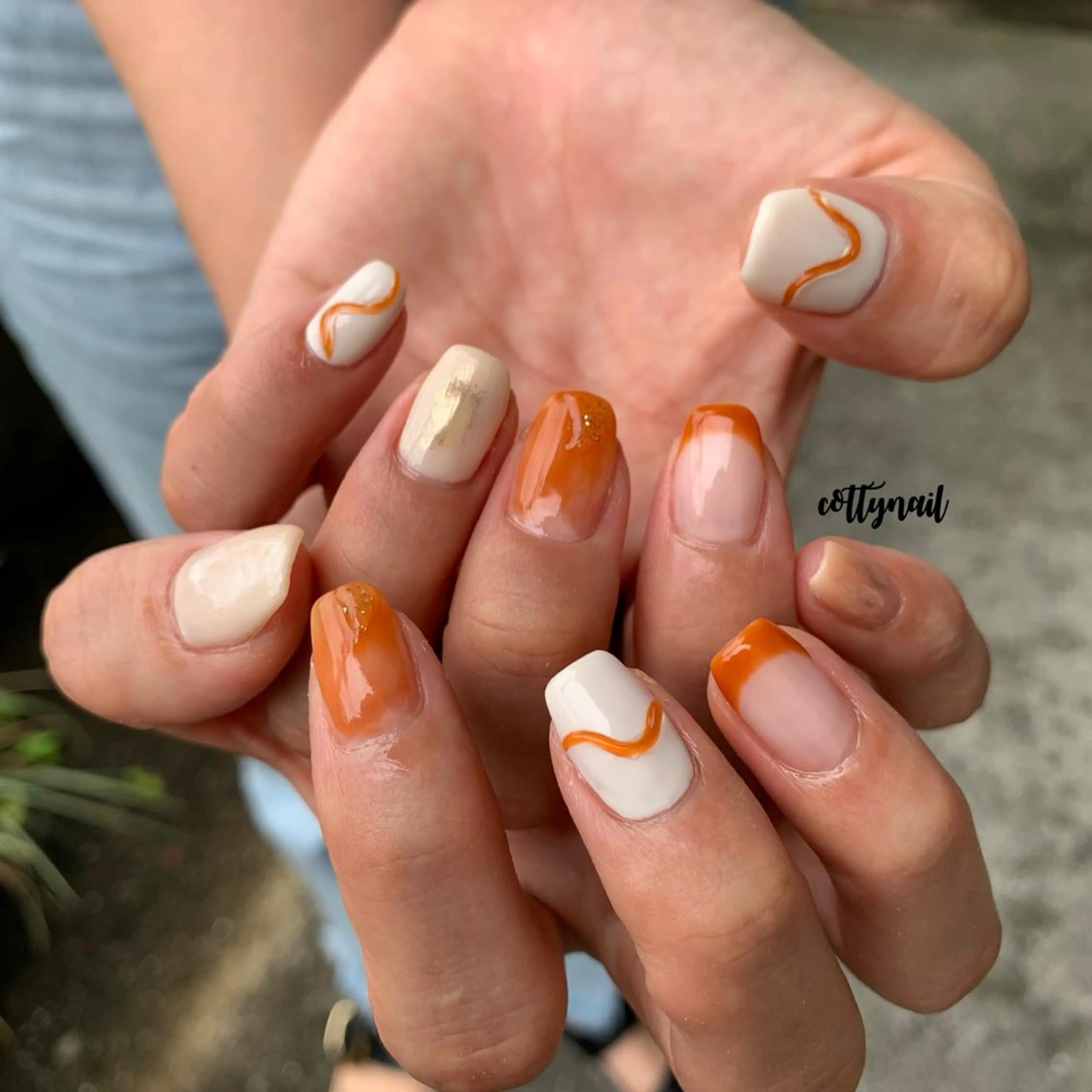 ネイル アートネイル ジェルネイル ニュアンスネイル cottynail -miki-のその他イメージ