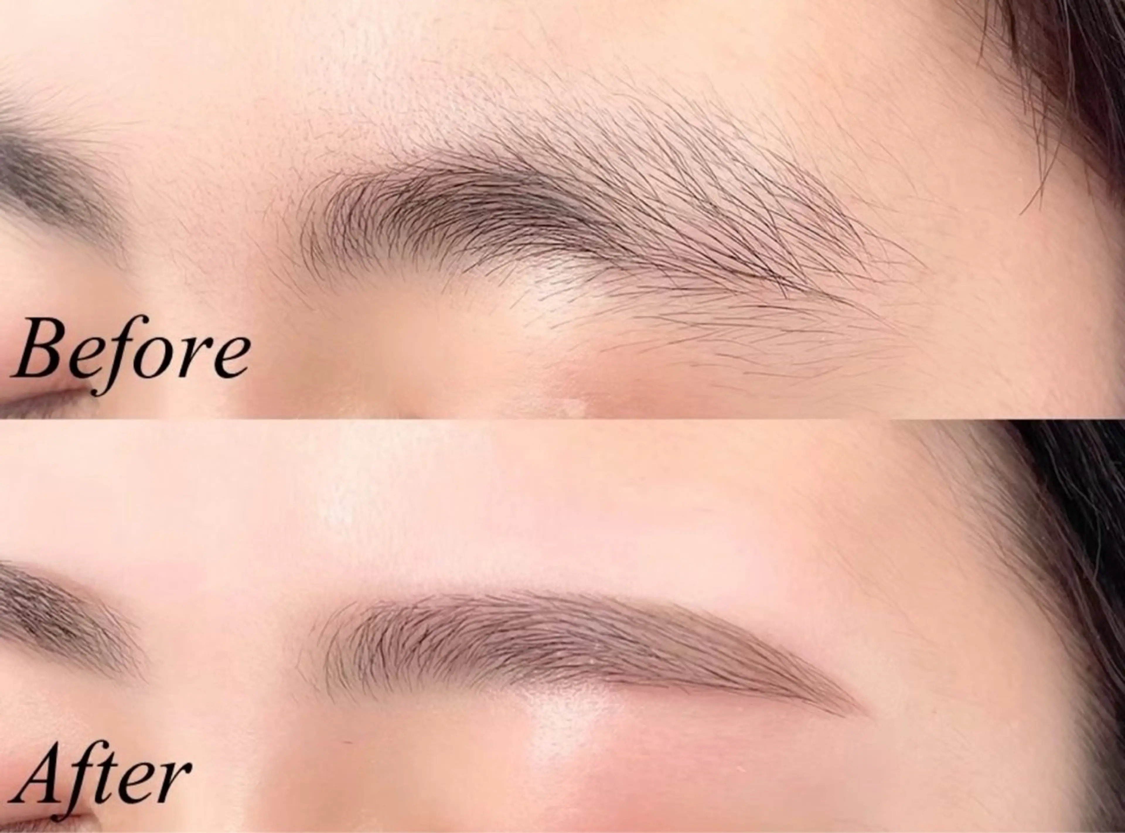 学割U24🎓《持続力⭐️眉毛矯正》美眉アイブロウWAX＋ハリウッドブロウリフト ¥5.200の写真