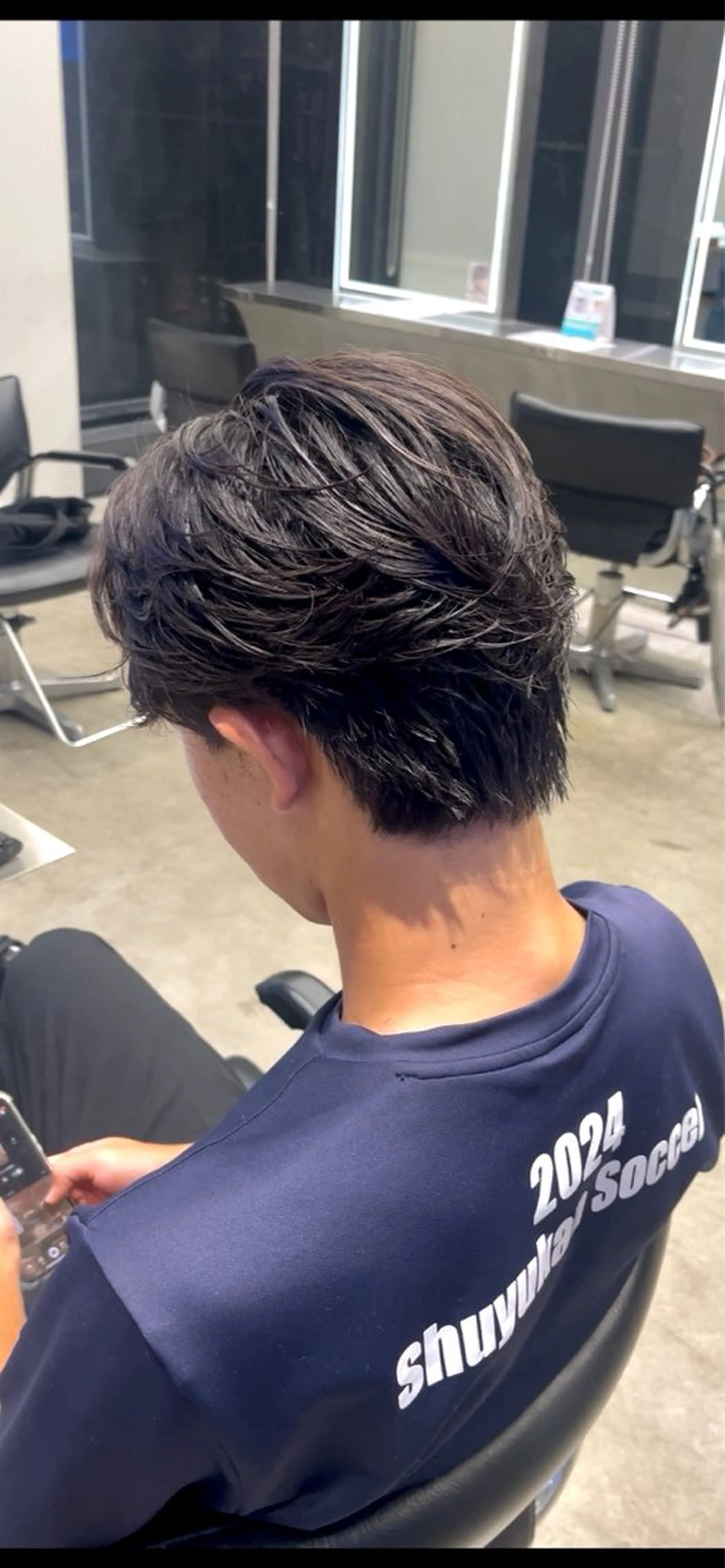 パーマ メンズ フェザーパーマ メンズパーマ カット パーマ ⭐️fifth天神 パーマ特化/ますみゆのヘアスタイル