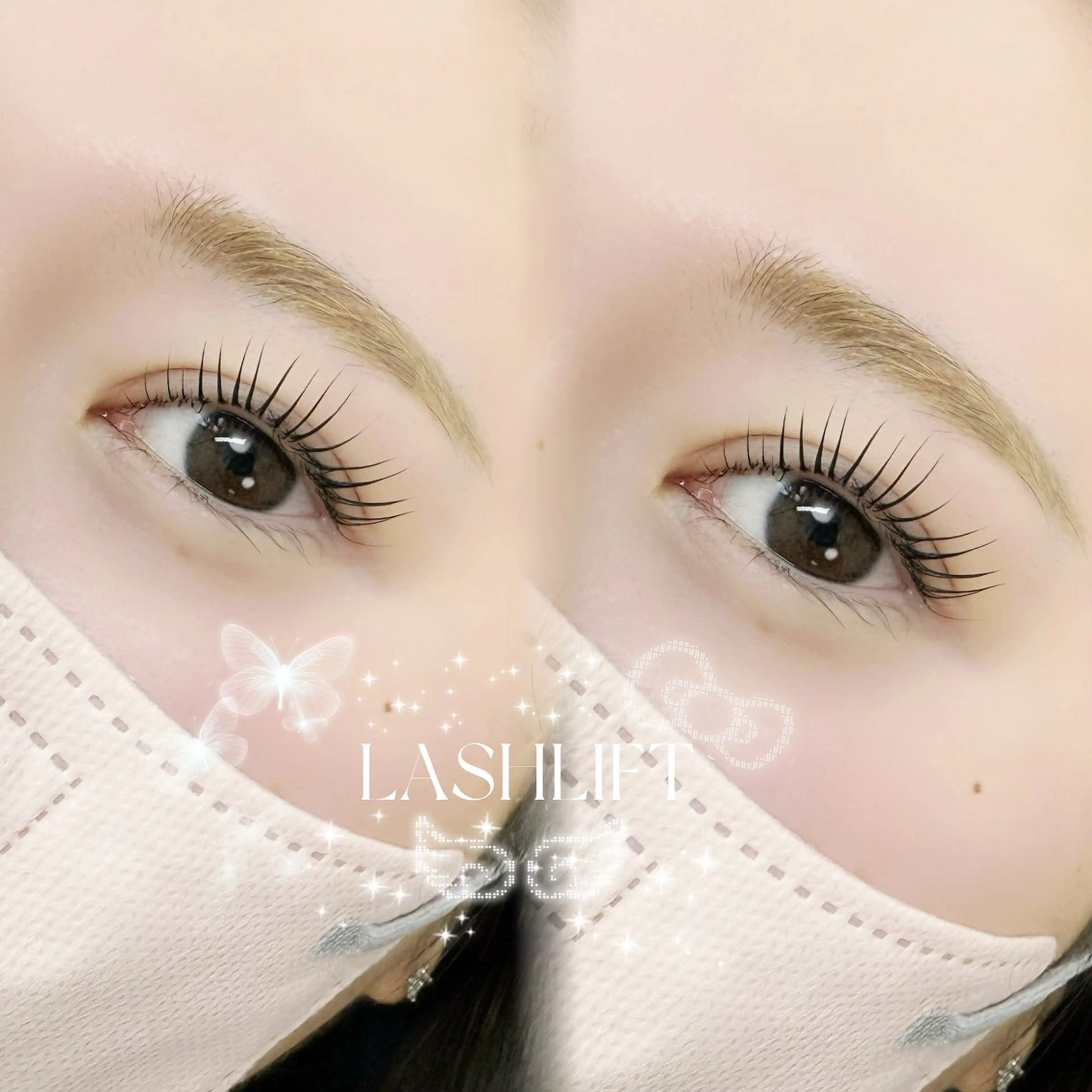 💖韓国風orパリジェンヌまつげパーマ💖 マコ指名🎀(指名料500円込み)の写真