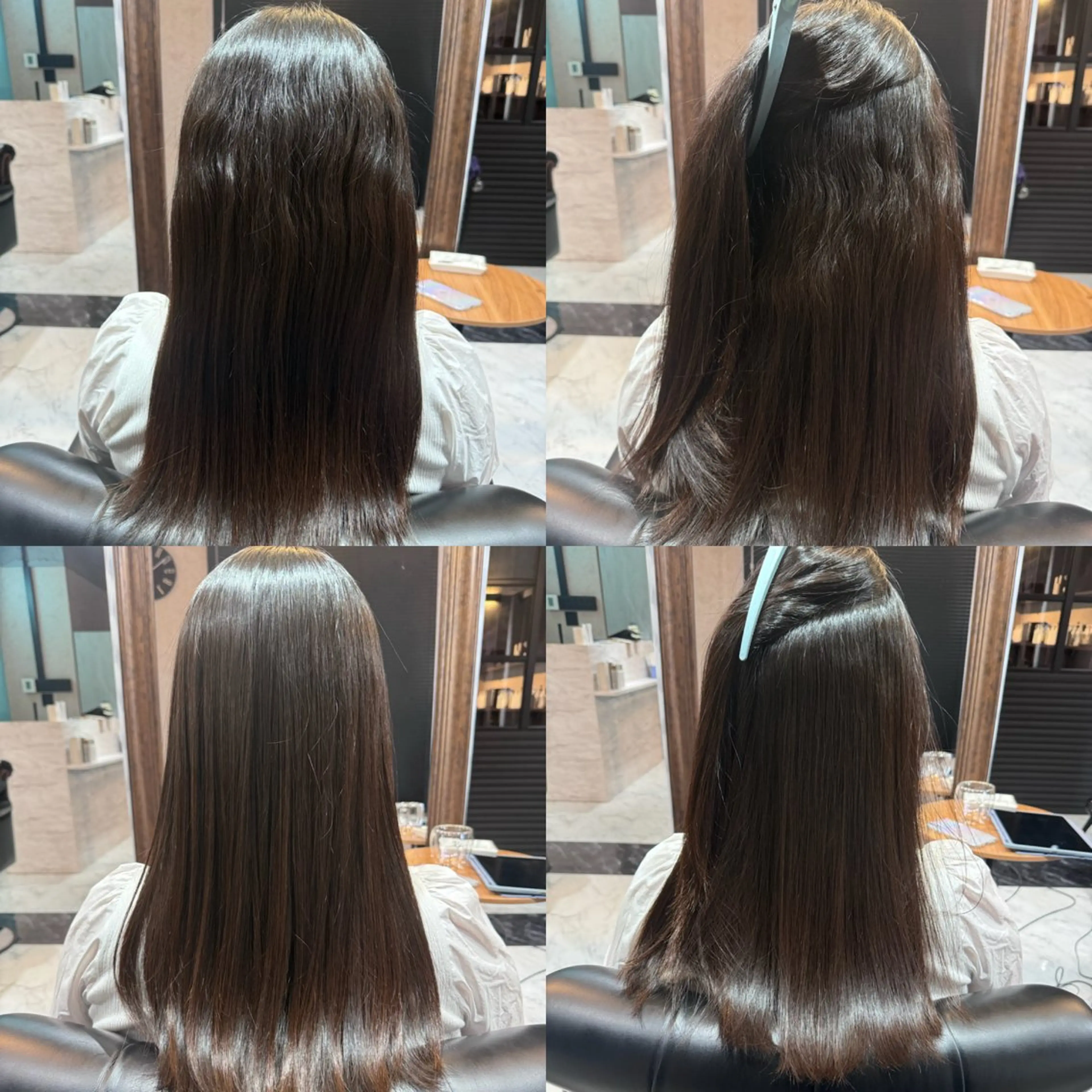 ロング 縮毛矯正 LuanaTOKYO 都築佑汰のヘアスタイル