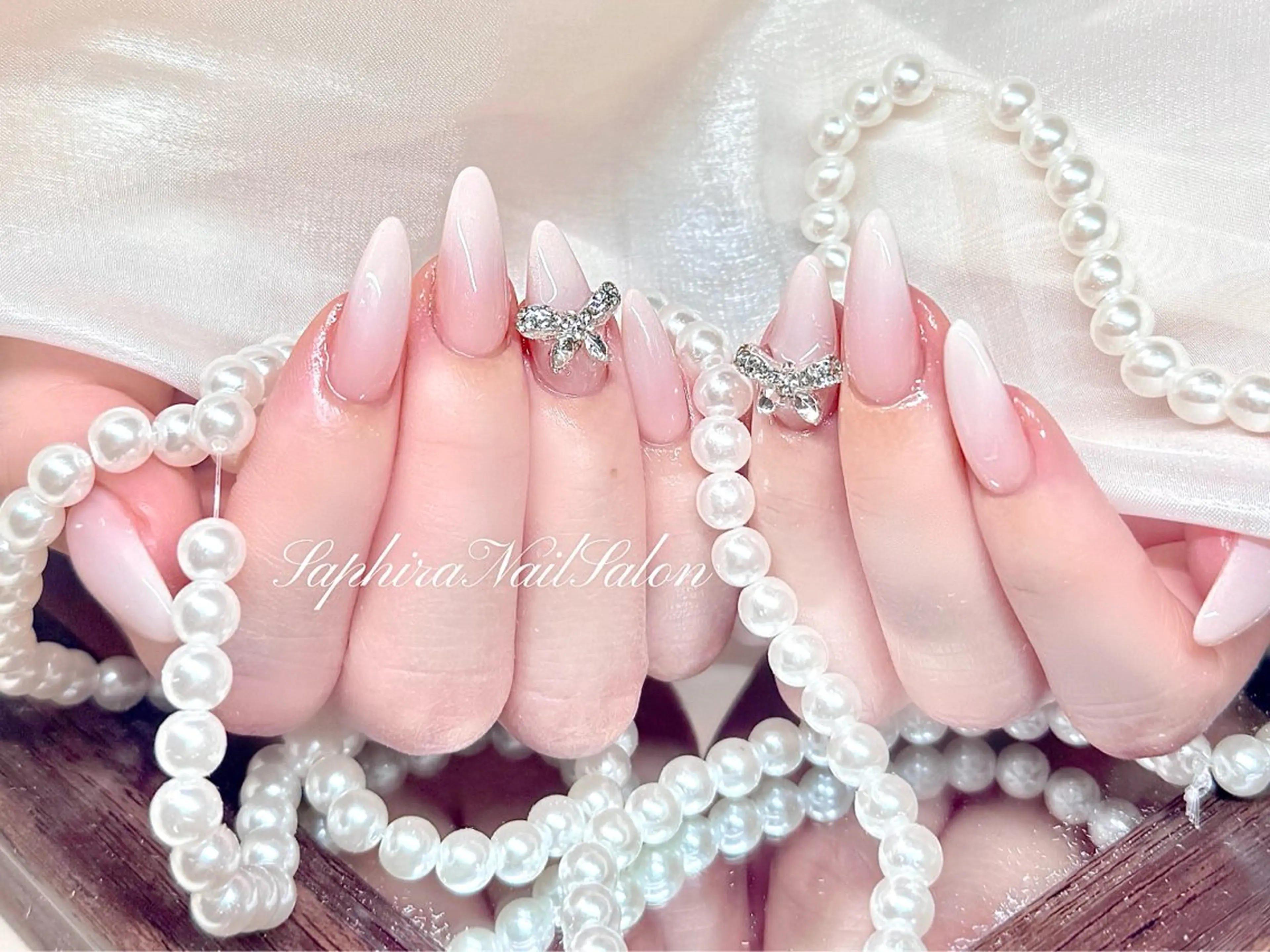 カラー ハンドネイル Saphiraネイル サロン錦糸町のネイルデザイン