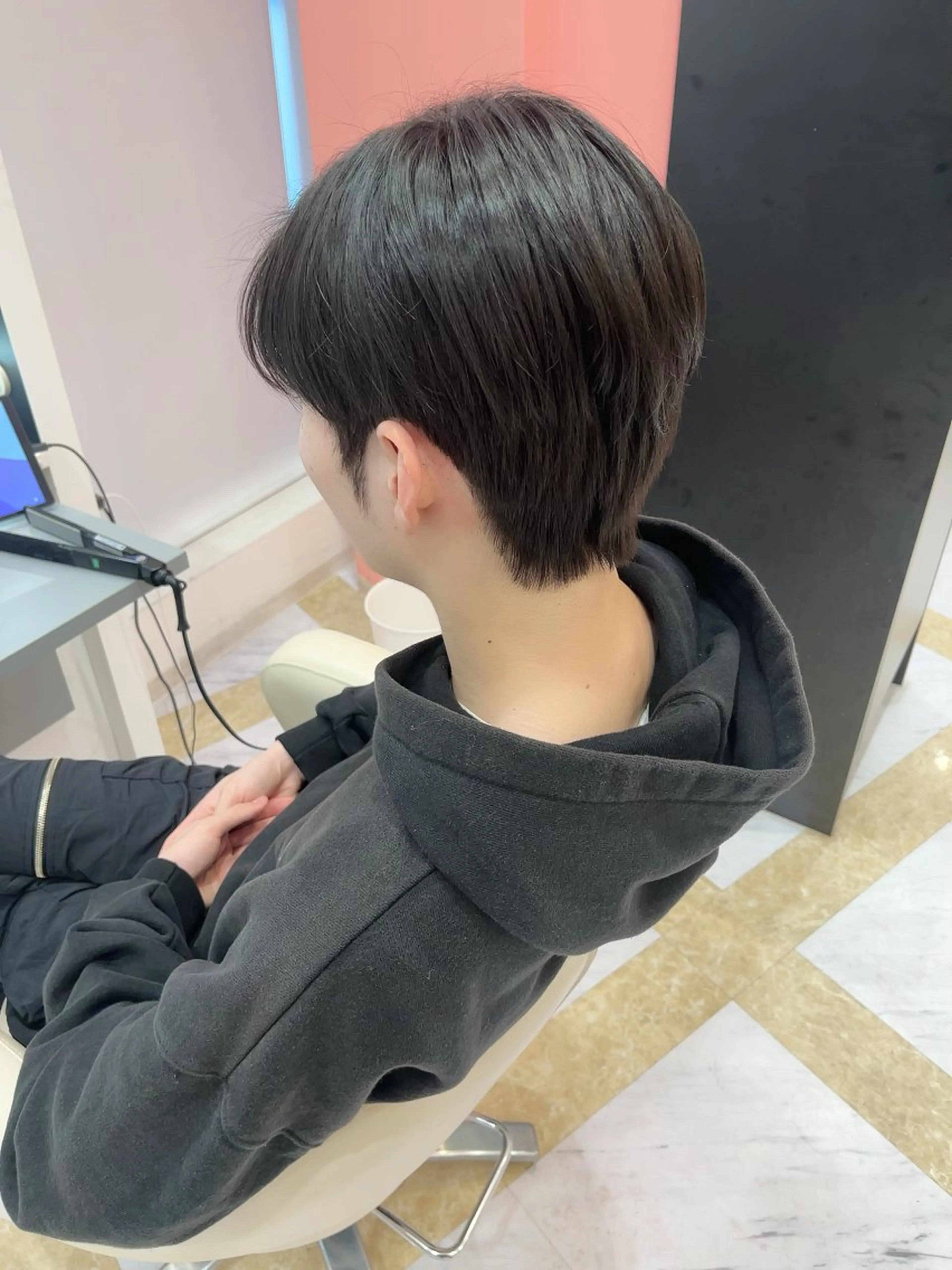 メンズ カット パーマ 大阪韓国メンズ特化 LUNAのヘアスタイル