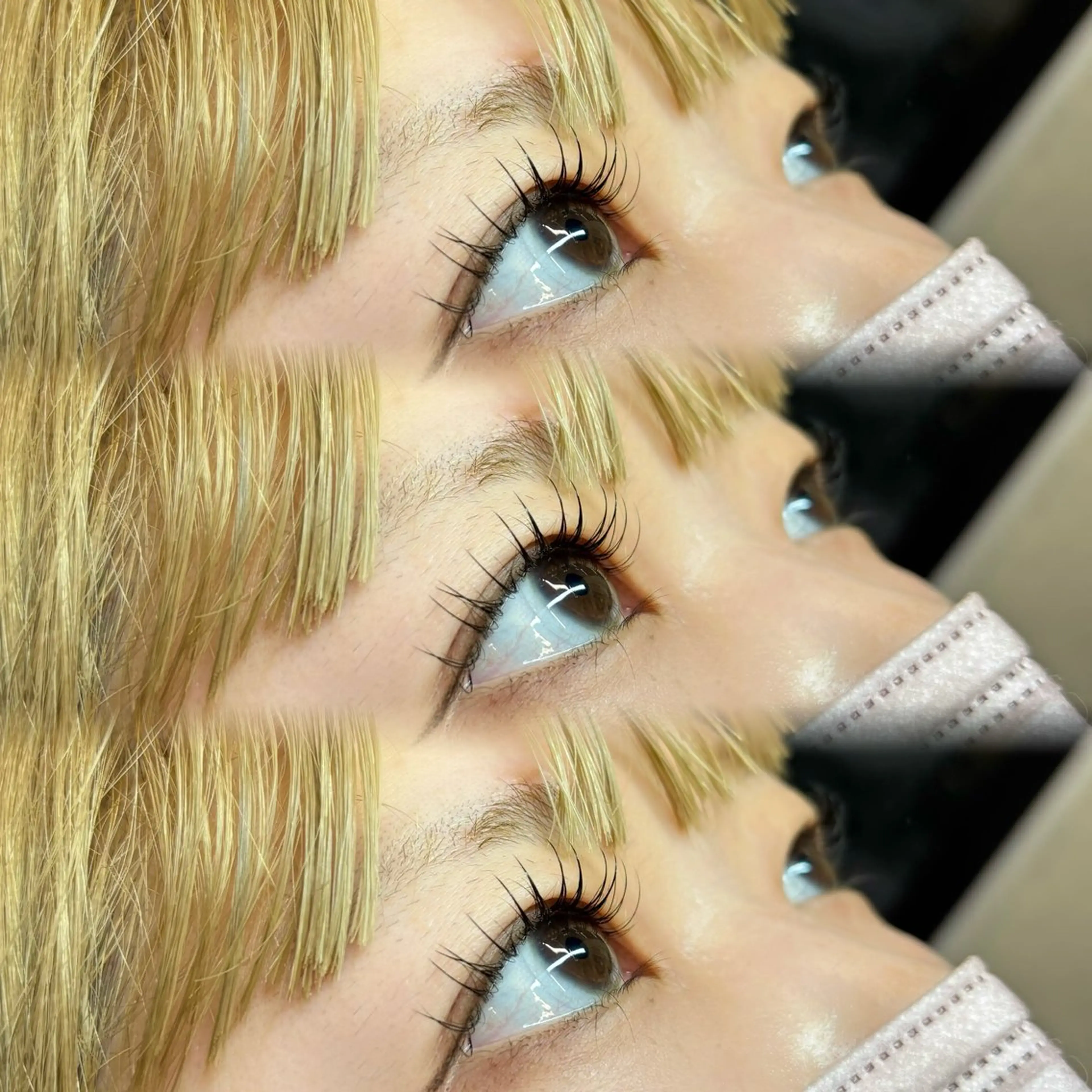 マツエク・マツパ フラットラッシュ HINA ヒナのマツエク・マツパデザイン