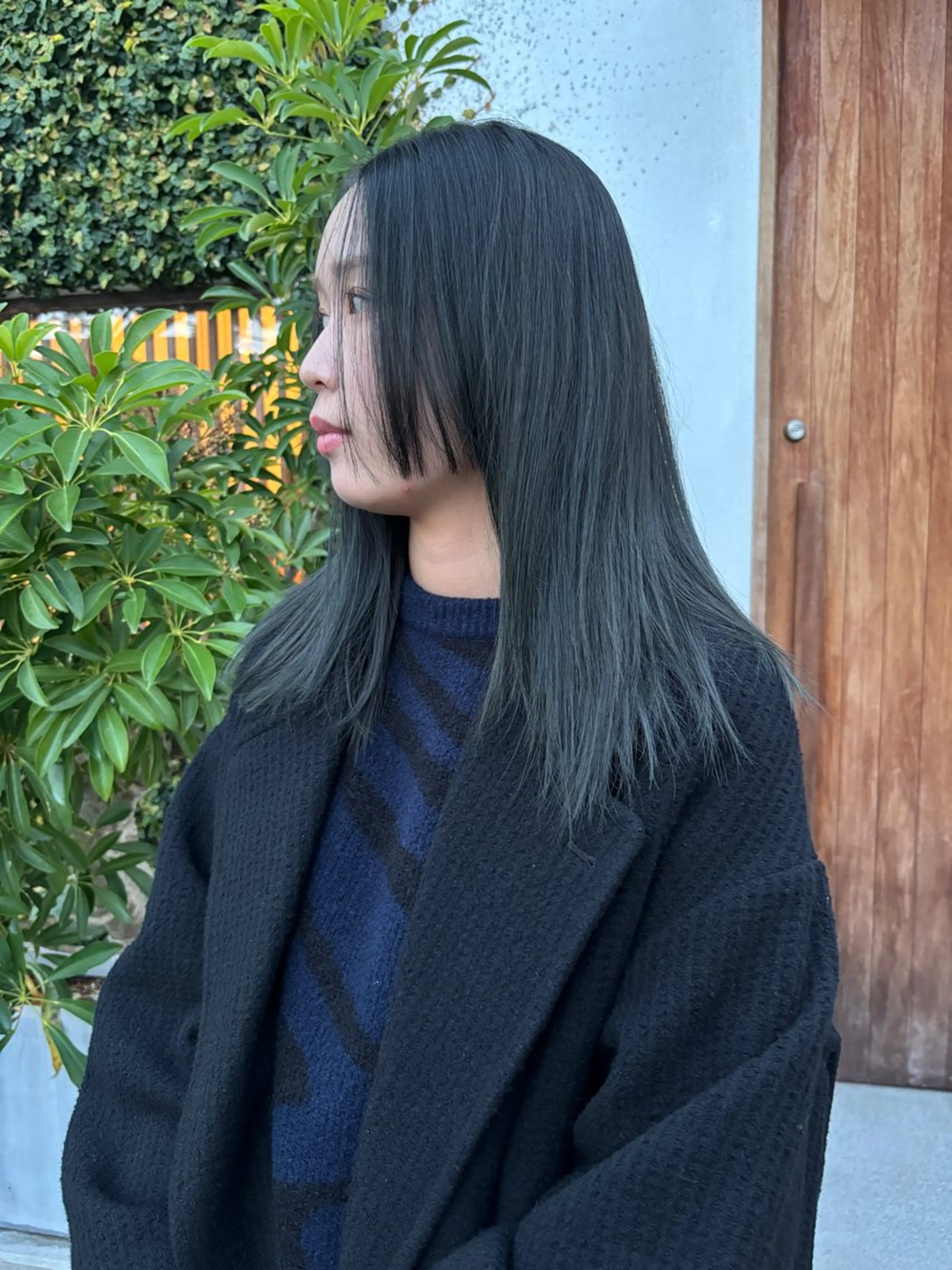 ミディアム カラー Chiho / 梅田 / ボブ/ パーマのヘアスタイル