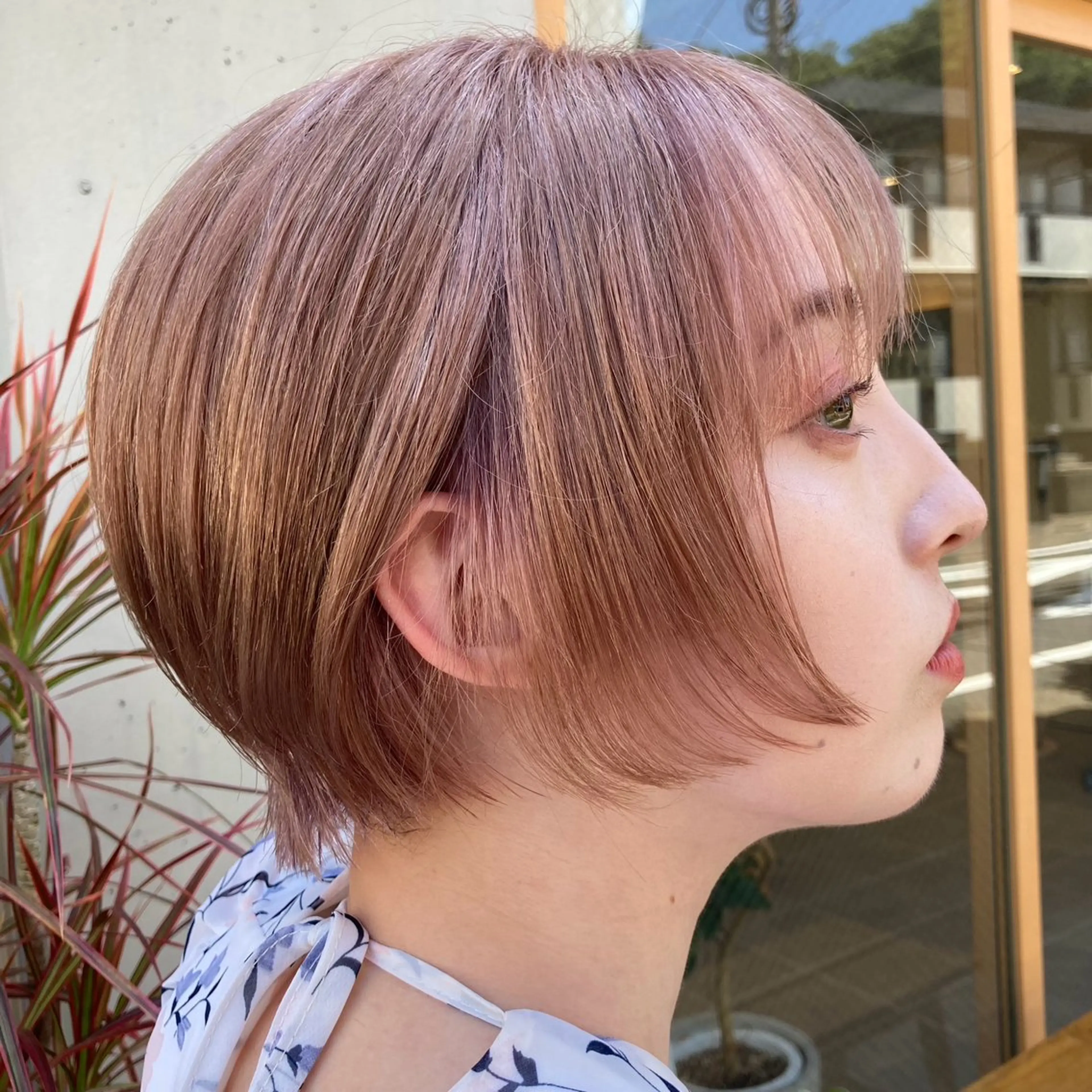 ショート カラー Ucu_Akari /ショート/ボブ🌿のヘアスタイル