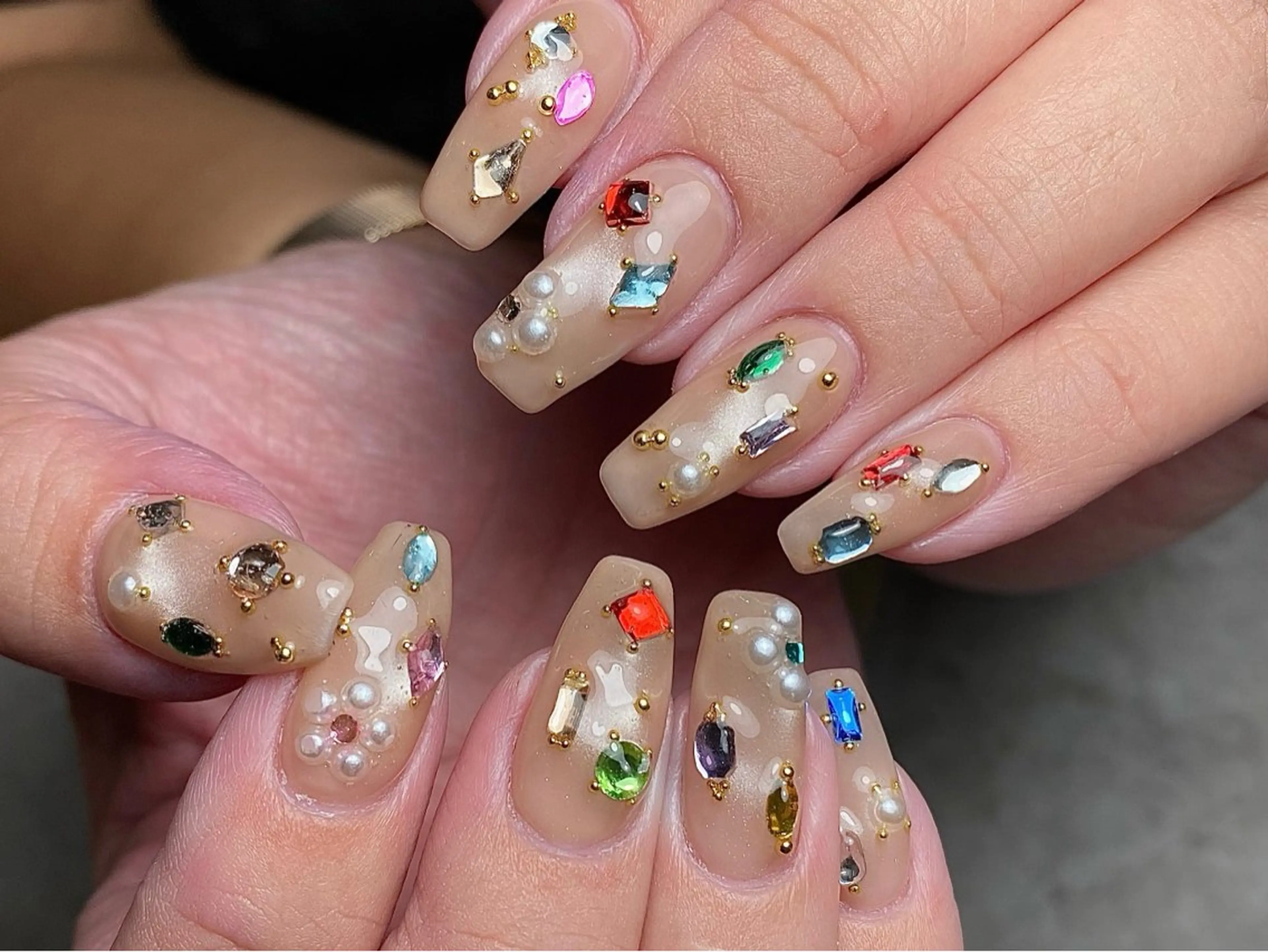 ネイル popo-nail所属・個性派/ちゅるん/ モチ好評◎｜MIKIのネイルデザイン