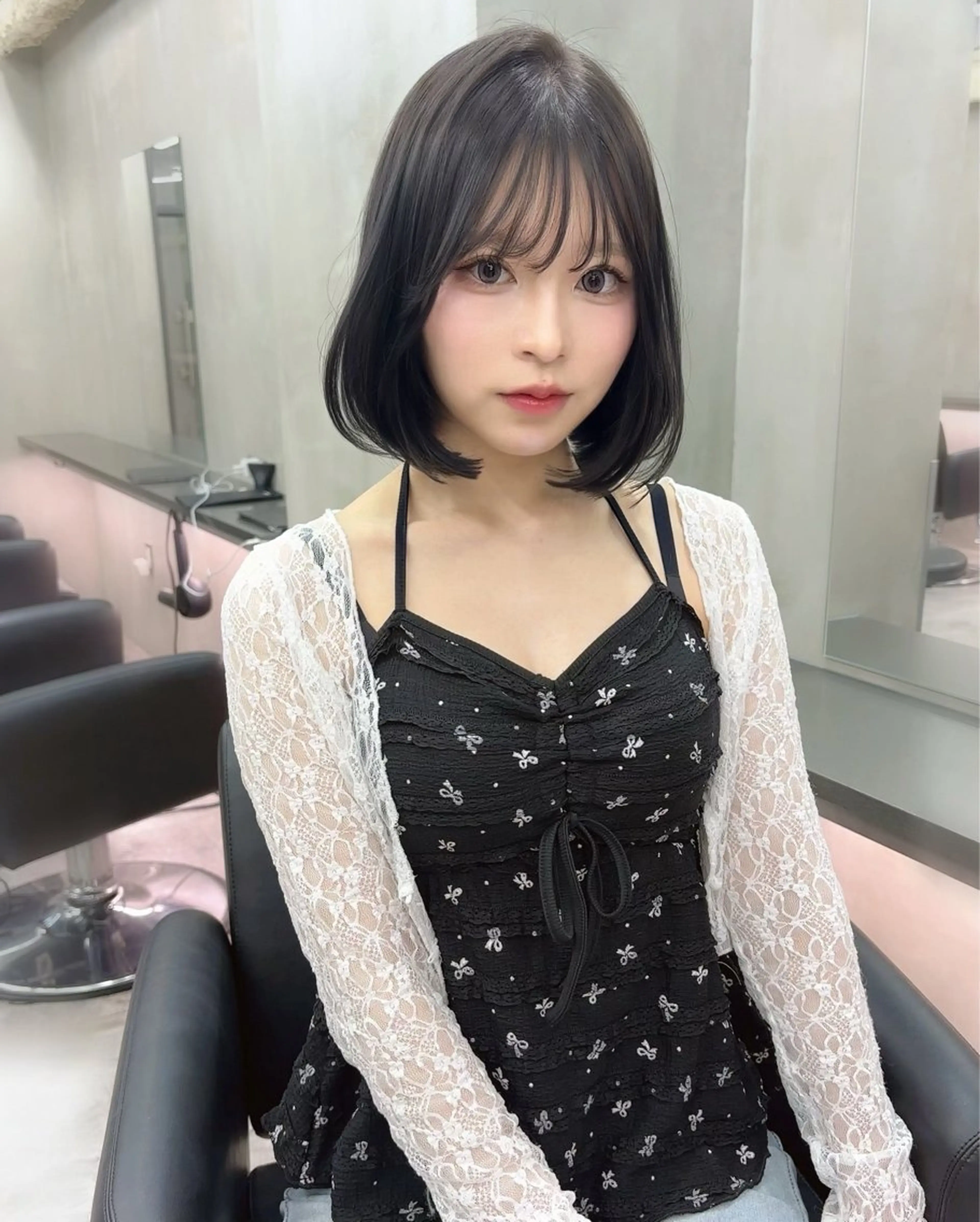 ショート カラー ボブ the path sora♡のヘアスタイル