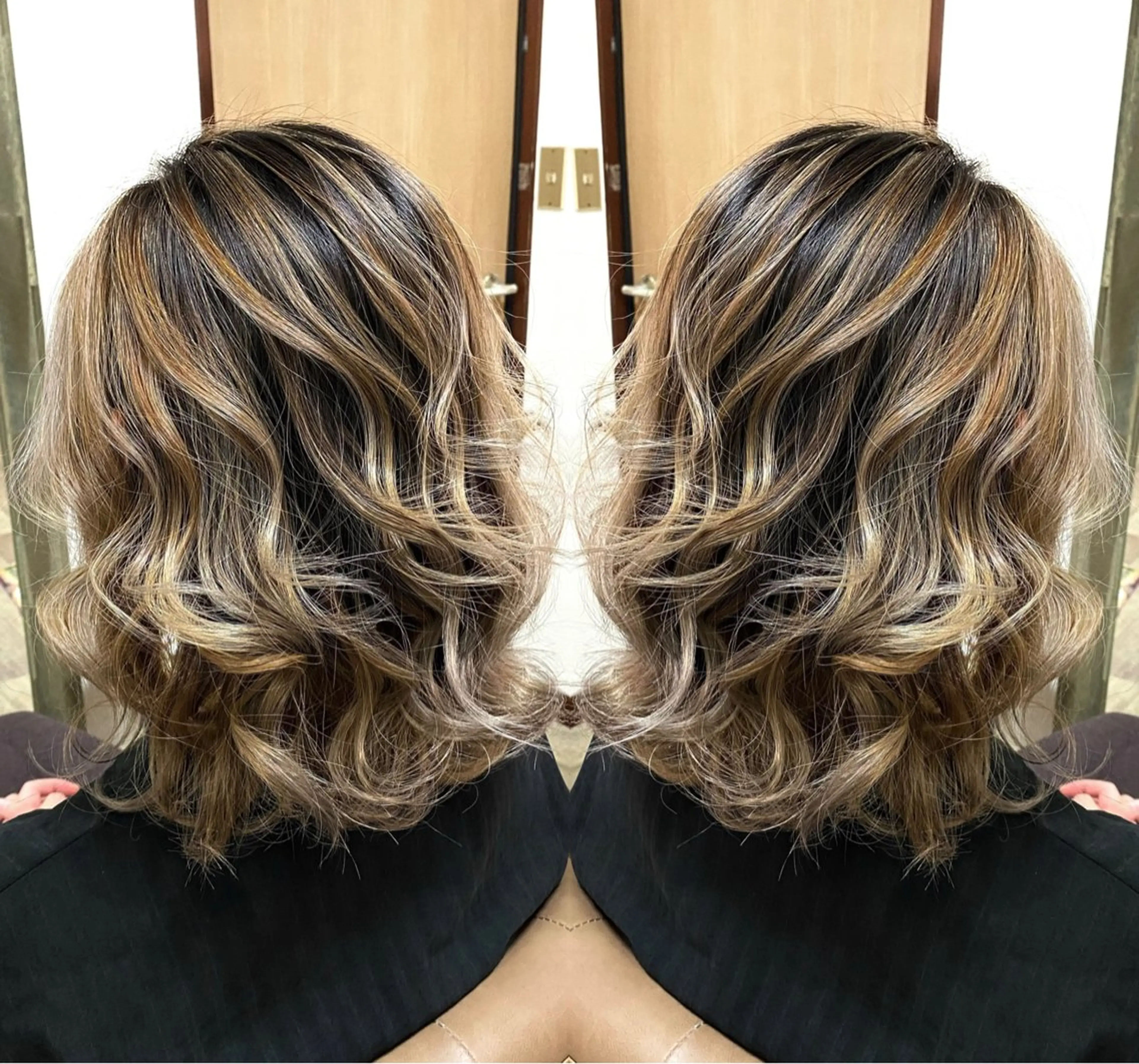 *最高級デザインカラー*『カット+バレイヤージュ+トリートメント』の写真