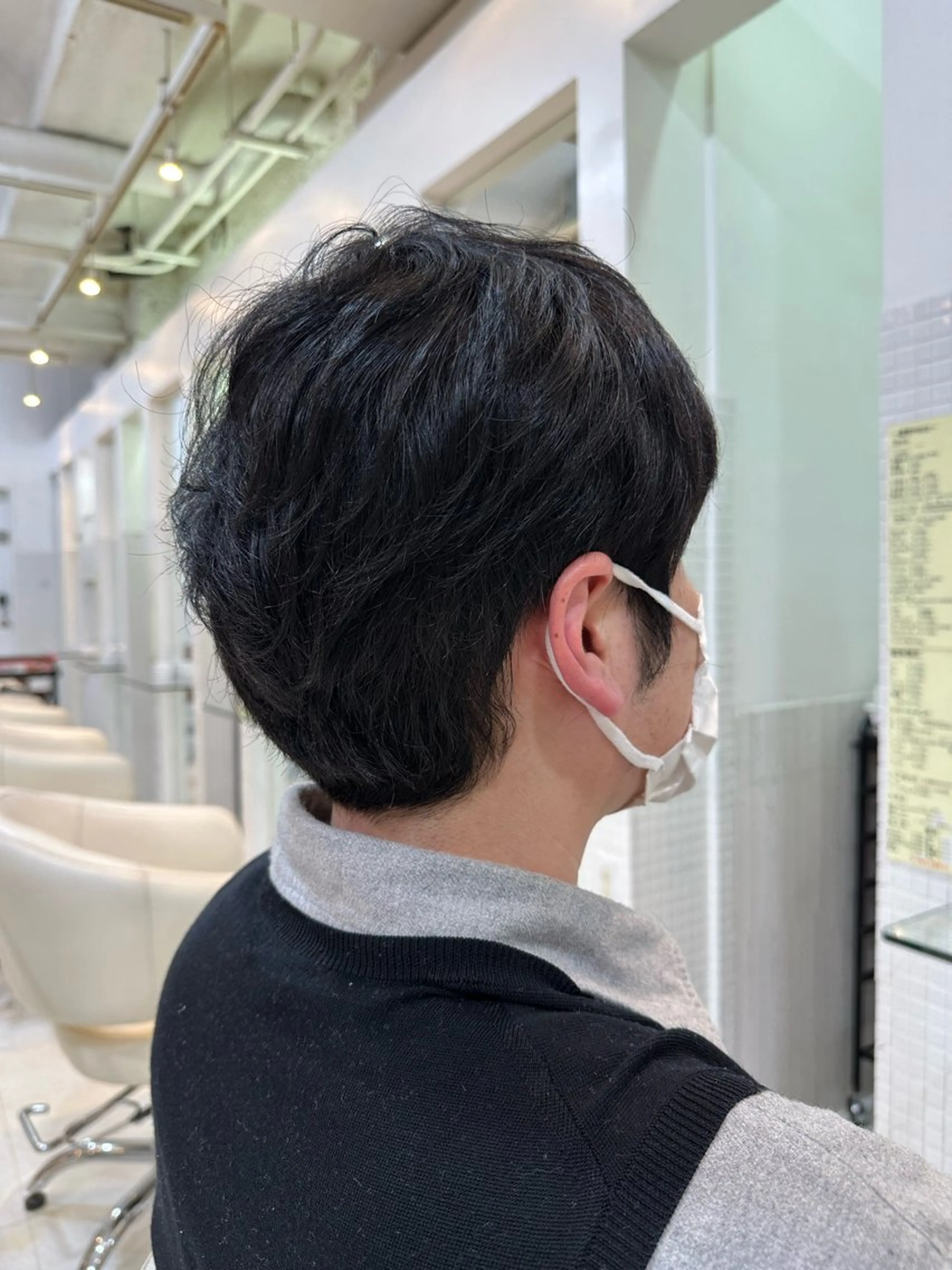 メンズ 奥田 七都海のヘアスタイル