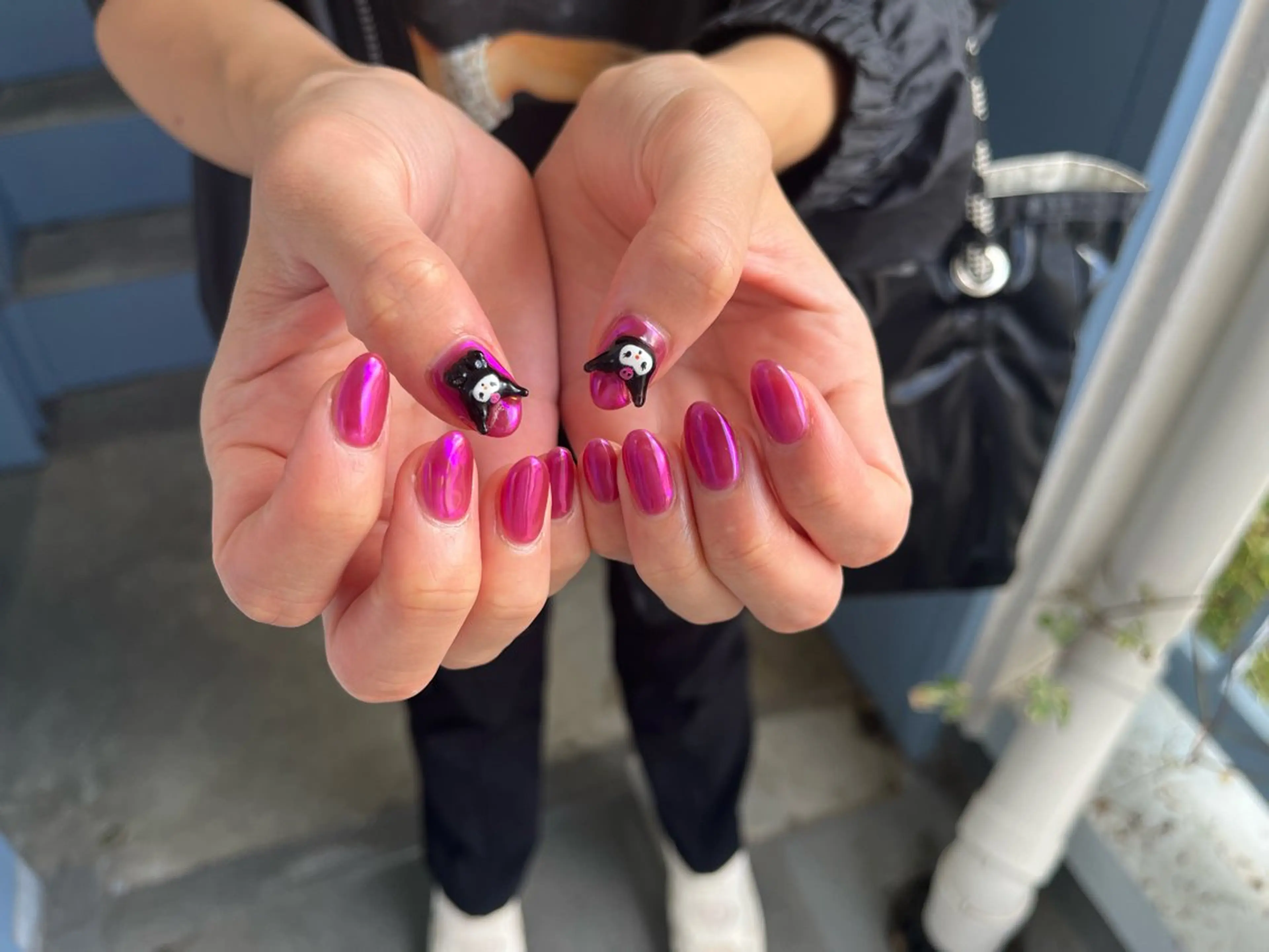 ネイル オーロラネイル フットネイル フレンチネイル ジェルネイル 韓国ネイル ハンドネイル kiki nail たまプラーザのネイルデザイン